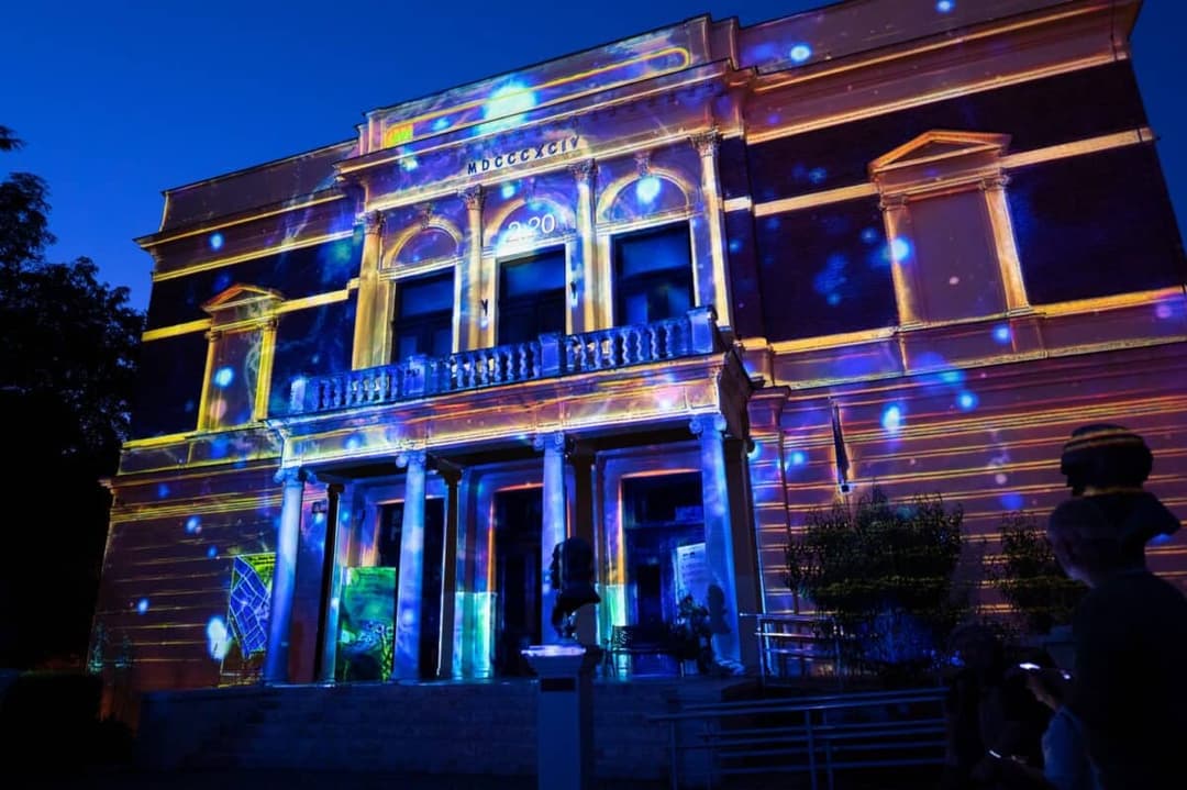 Sărbătoare a istoriei prin videomapping la Muzeul Natural din Sibiu - Repetiție săptămâna viitoare