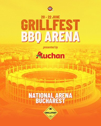 Cel mai mare festival de grătar din Europa ajunge la Arena Națională între 20-22 iunie!