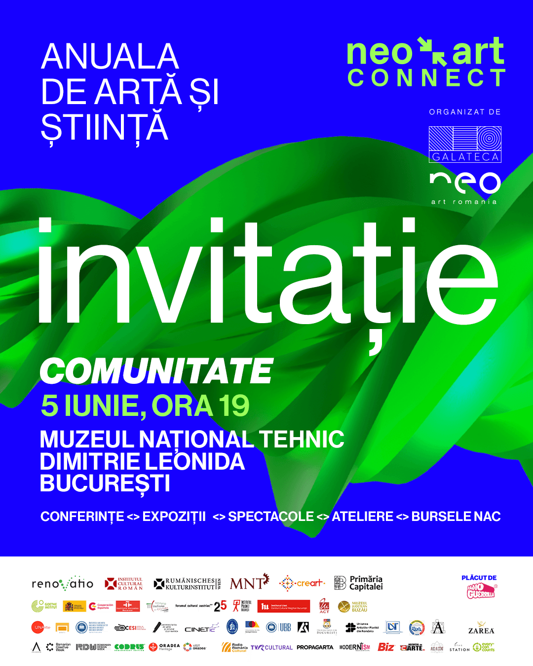  Arta și Știința Converge la Muzeul Tehnic Dimitrie Leonida în spirit de inovație și sustenabilitate