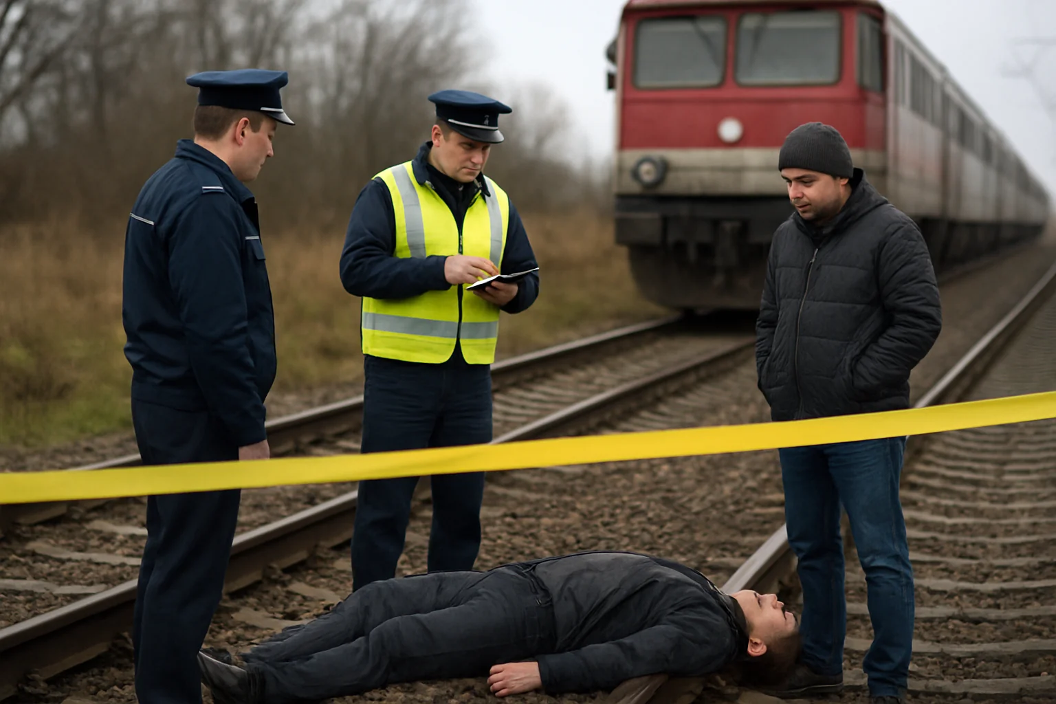 Accident feroviar mortal la Mediaș: Victima, încă neidentificată