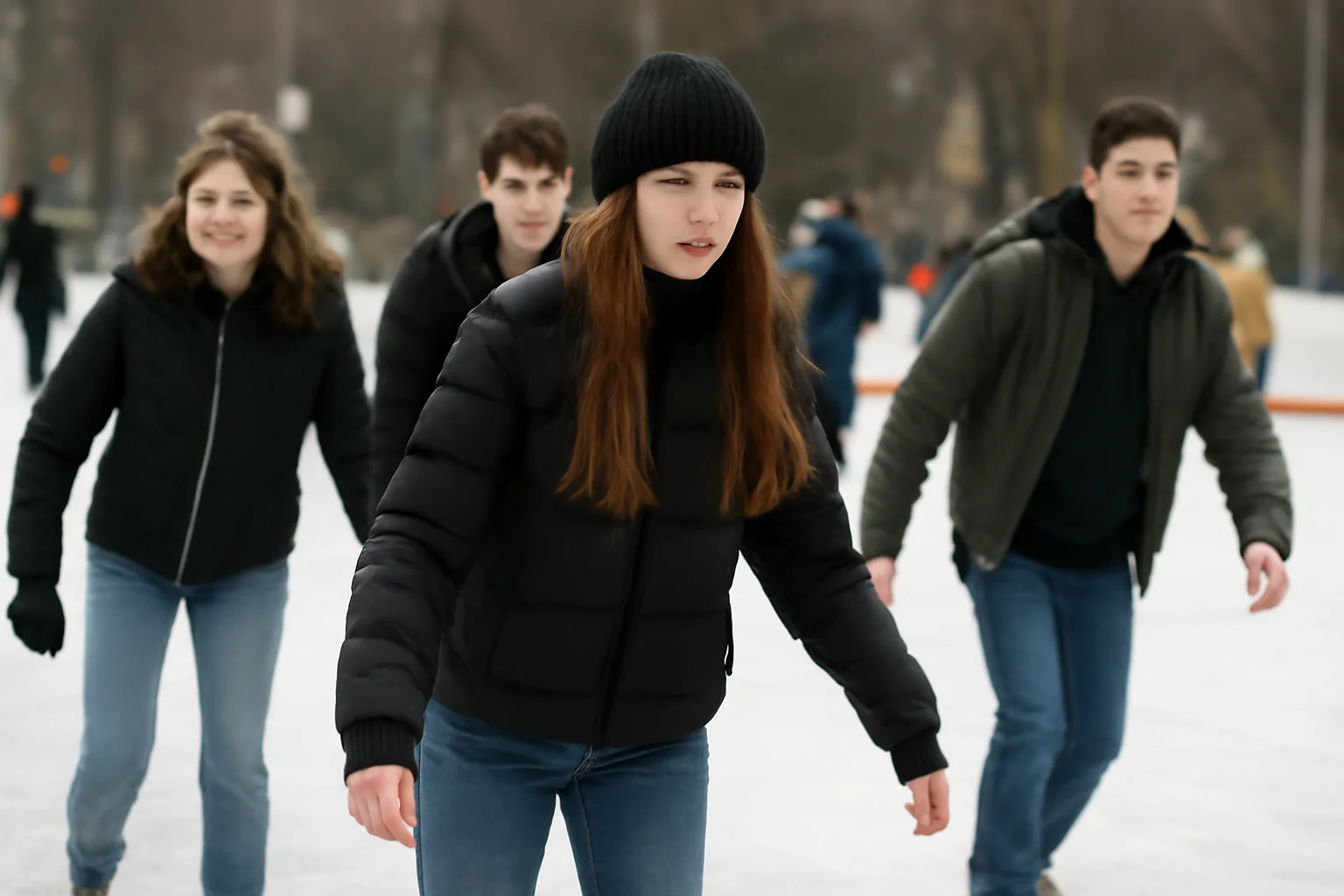 Activități educative pe gheață la Mediaș, în cadrul „Săptămâna Altfel”, pentru elevi din Sibiu