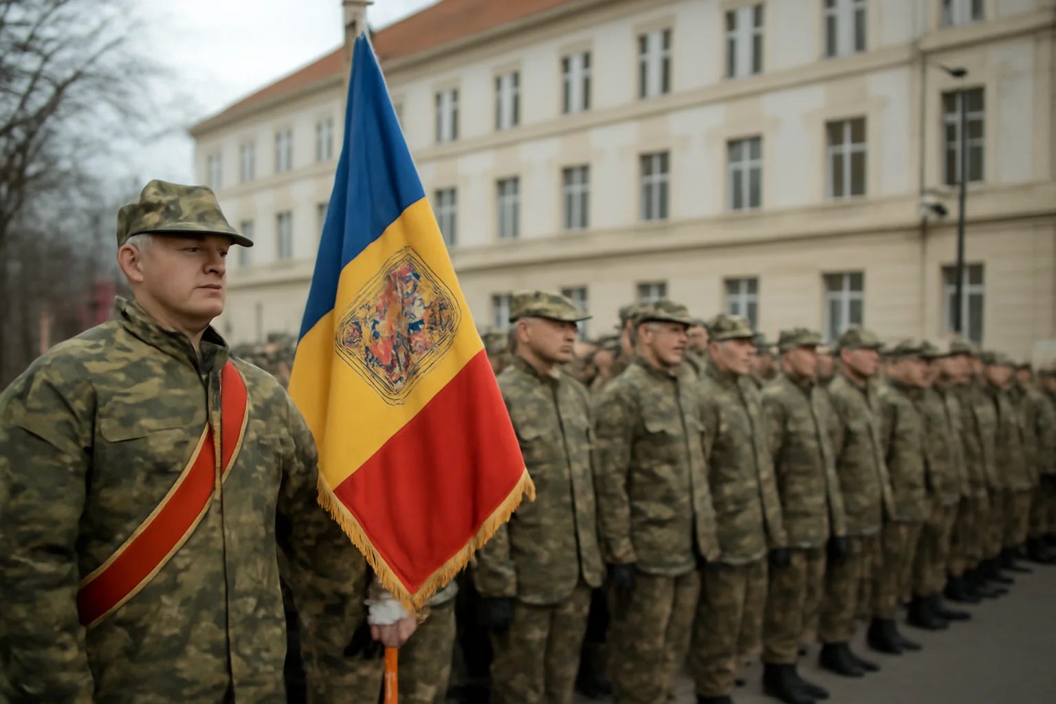 Activități militare la Sibiu dedicate Unirii Principatelor Române
