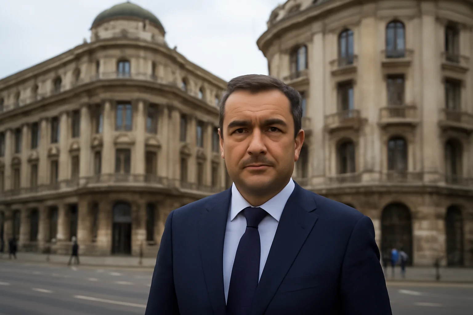 Antreprenorul sibian Relu Muntean oferă spre închiriere, încă din faza inițială, două imobile simbol din centrul Capitalei