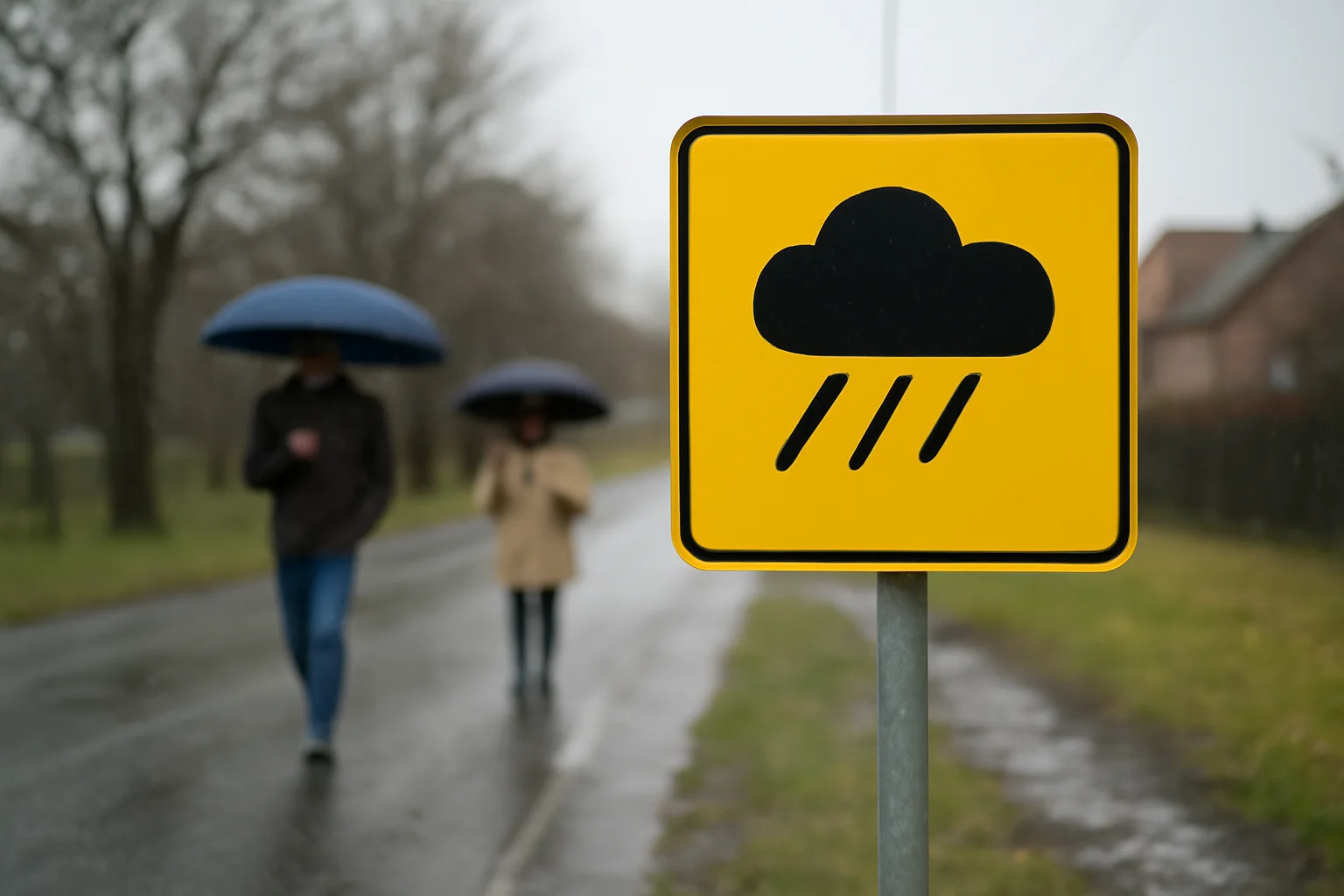 Avertizare meteo la Sibiu: cod galben de precipitații și risc de topire a zăpezii