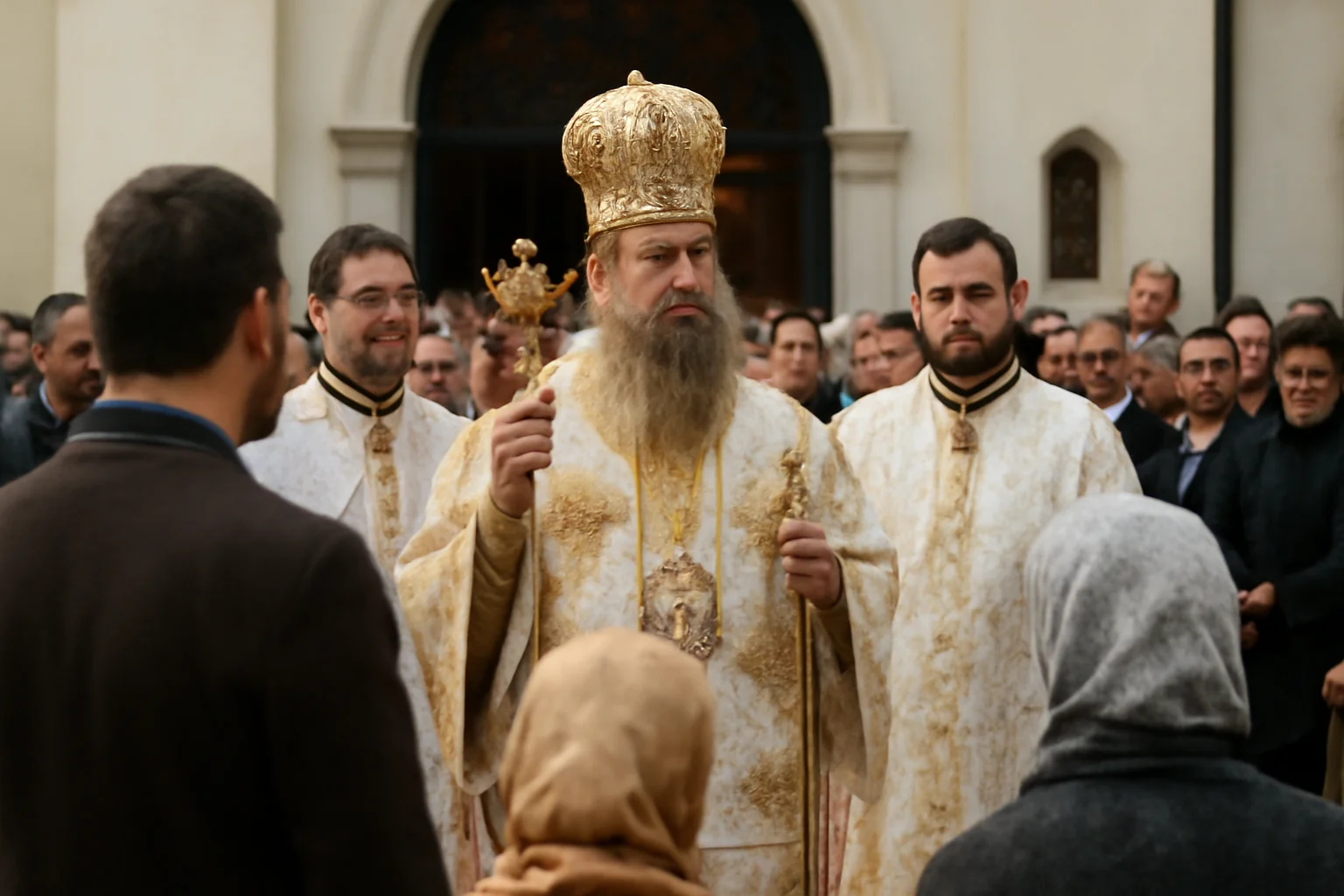 Binecuvântare arhierească pentru credincioșii parohiei „Sfântul Pantelimon” și „Sfântul Andrei Șaguna” din Sibiu