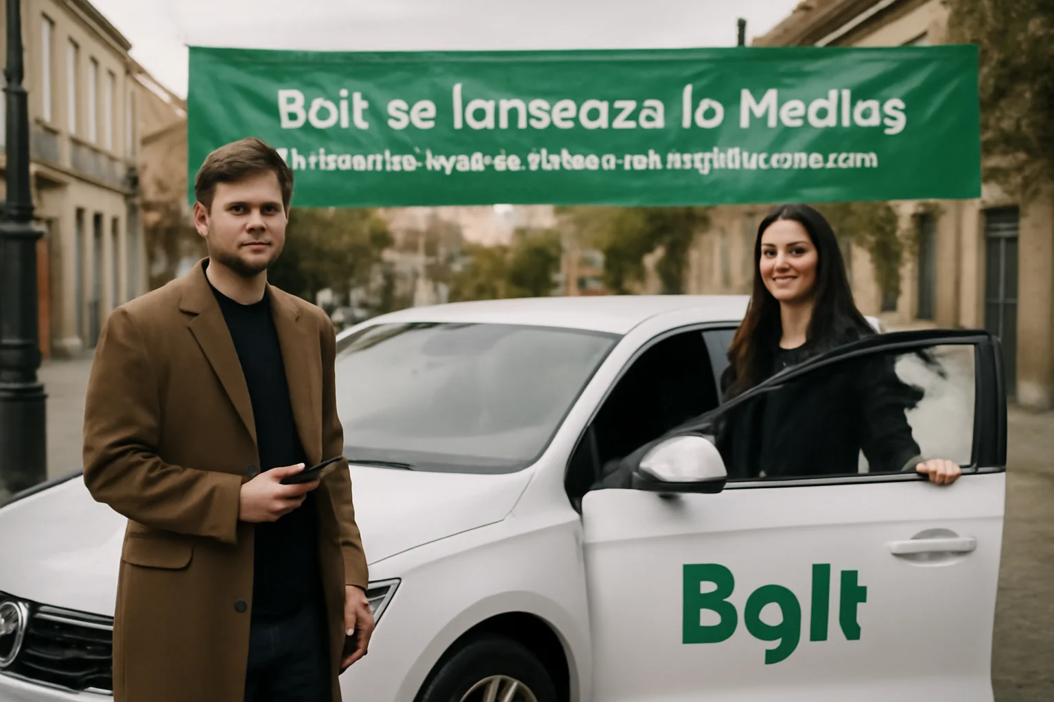 Bolt debutează în Mediaș cu reduceri de 70% la curse în prima lună