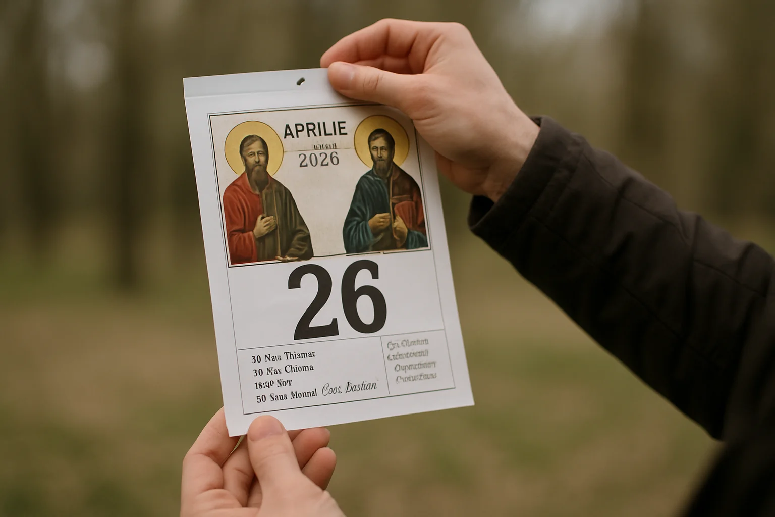 Calendar ortodox – 2026-04-26