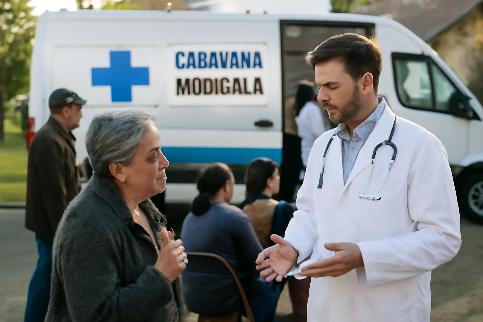 Caravana medicală „MedLife Polisano” ajunge la Șelimbăr, lângă Sibiu, cu consultații gratuite