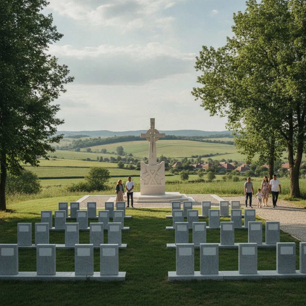 Cimitirul Eroilor din Sebeșu de Jos, reamenajat înainte de Ziua Armatei Române