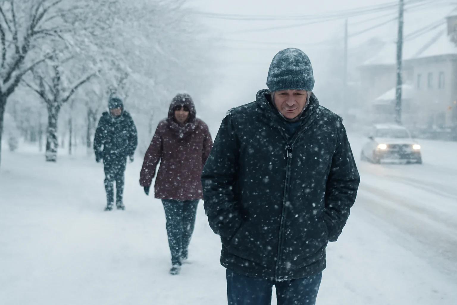 Cod galben de ger, ninsori și vânt puternic: avertizare meteo pentru județul Sibiu