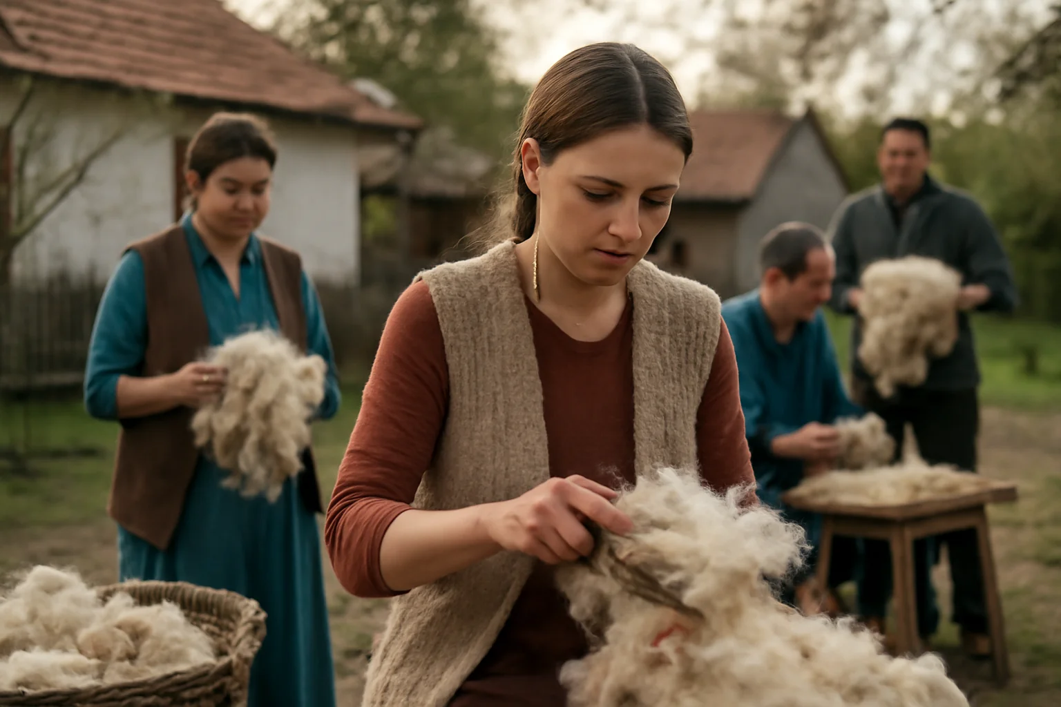 Comunitatea meșterilor și procesatorilor de lână se dezvoltă