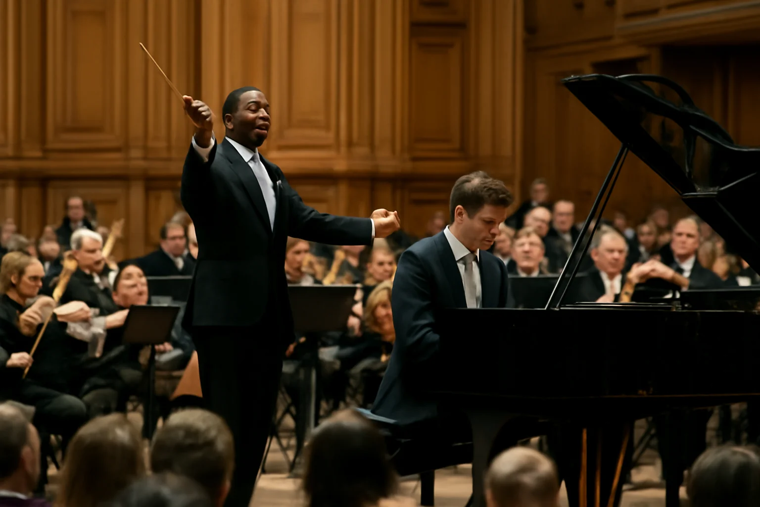 Concert simfonic la Sibiu cu Dominic Grier și Matei Rogoz