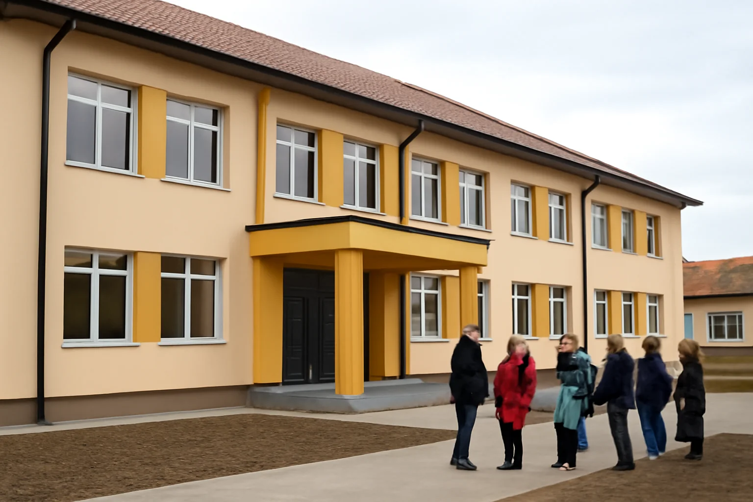 Corp nou de clădire, cu dotări IT moderne, finalizat la Școala Gimnazială nr. 8 din Sibiu
