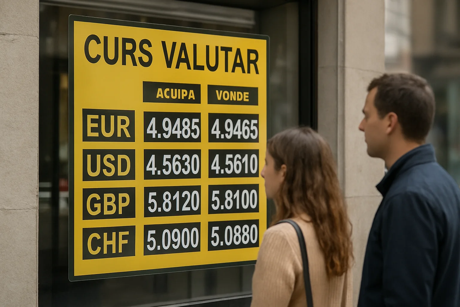 Curs valutar azi (BNR) – 2026-04-03