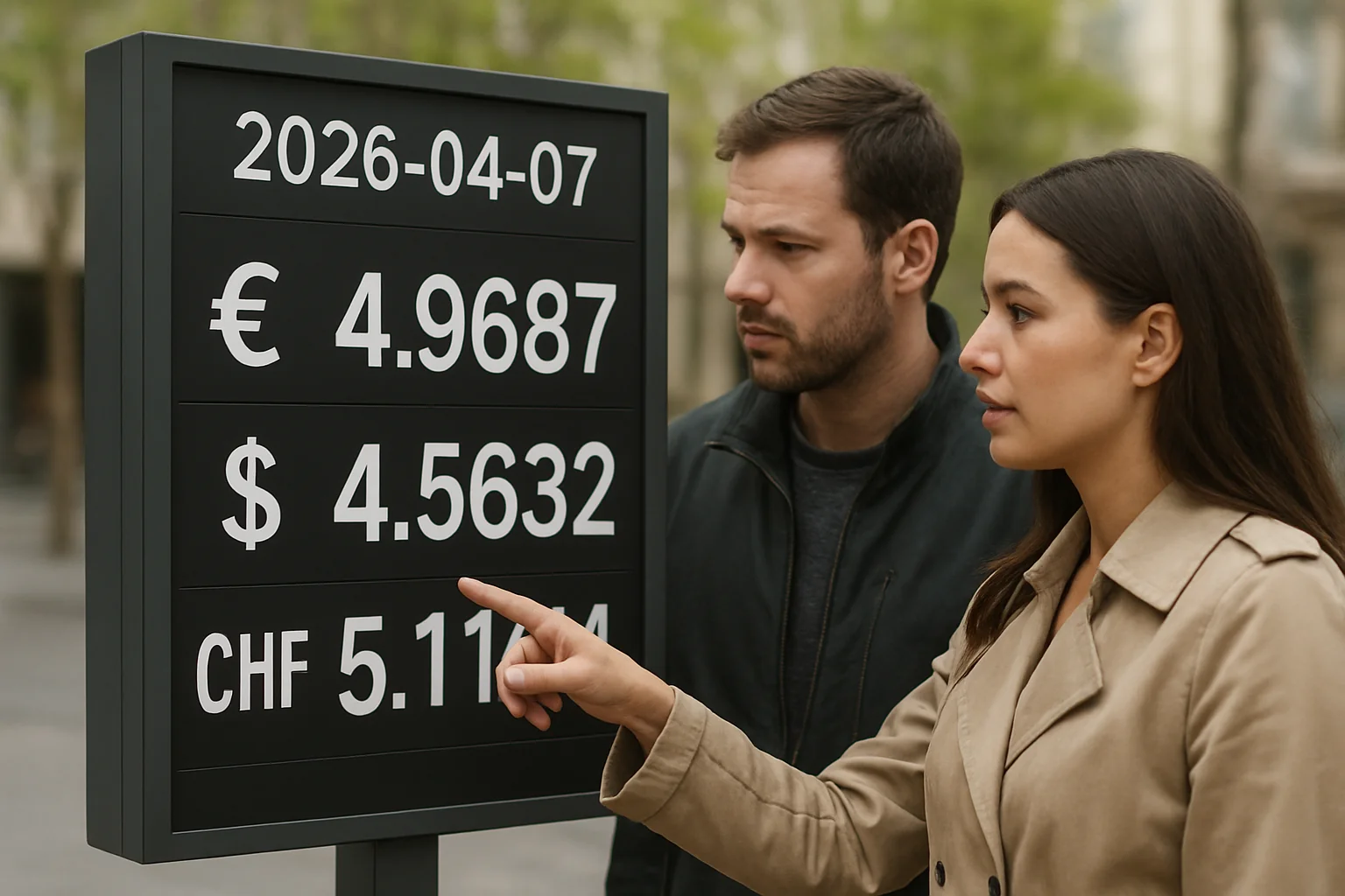 Curs valutar azi (BNR) – 2026-04-07