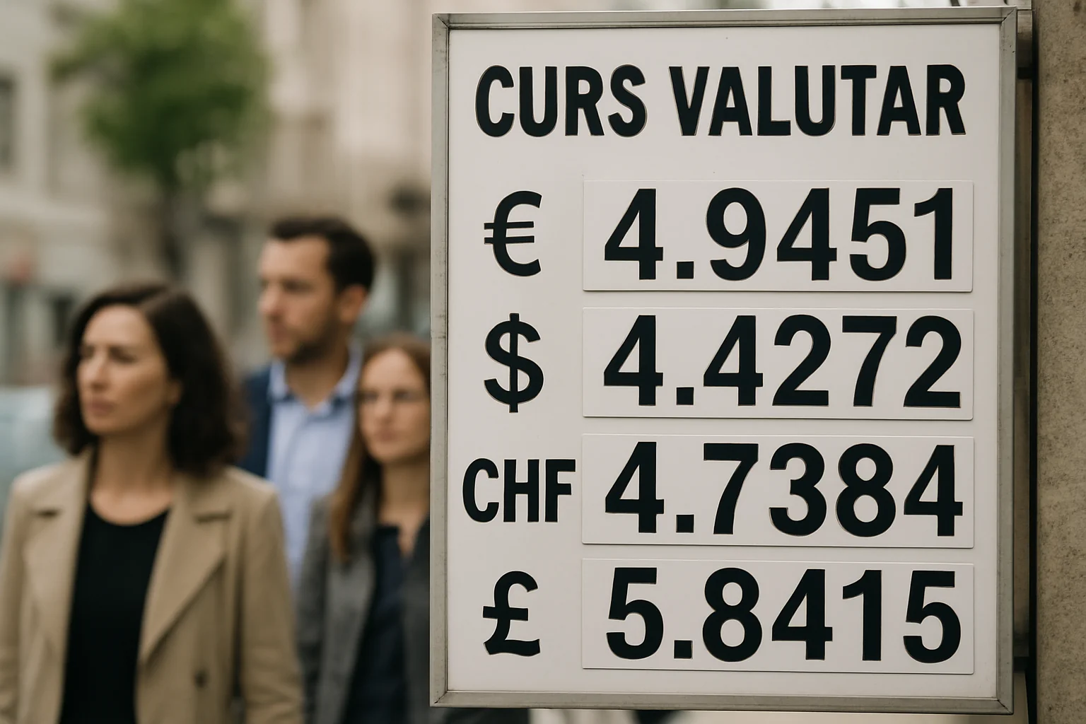 Curs valutar azi (BNR) – 2026-05-19