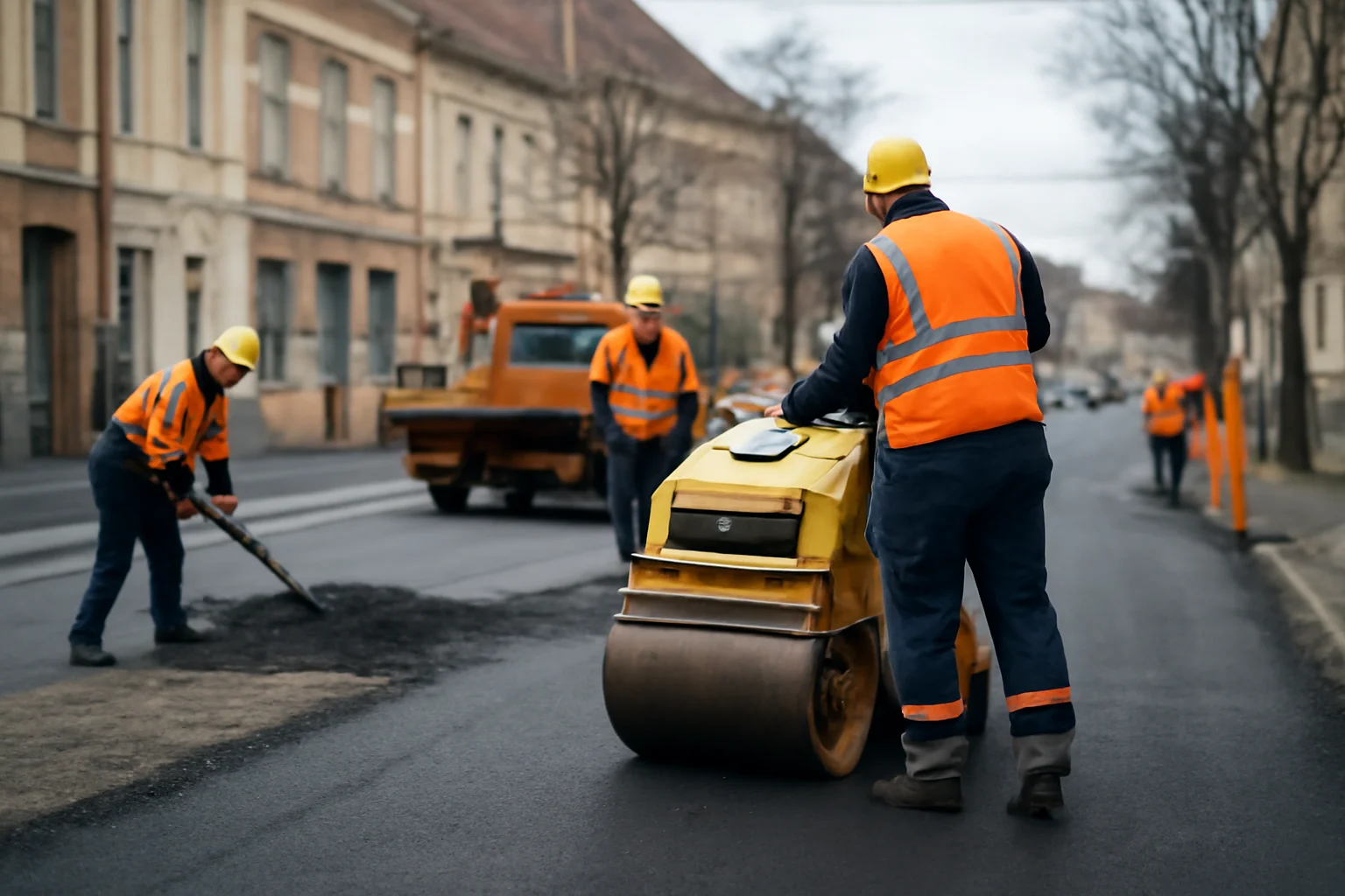 Demararea lucrărilor de reparații stradale la Sibiu, începând cu 9 martie 2026