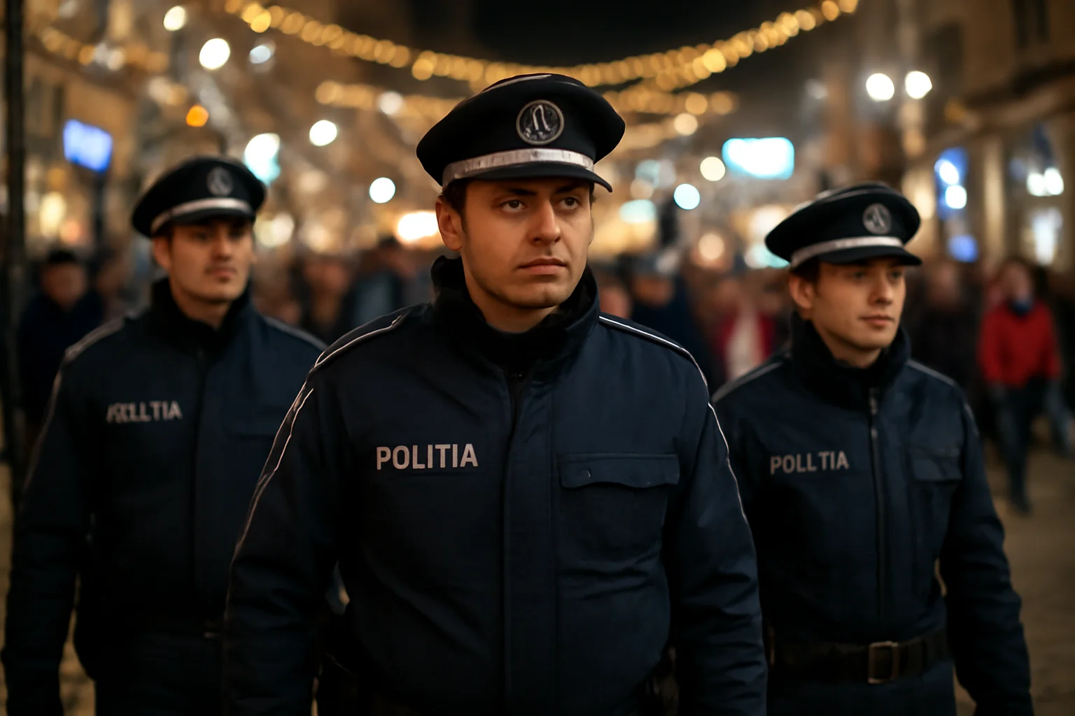 Dispozitiv suplimentar de poliție la Revelion în Sibiu, anunțat pentru 31 decembrie 2025