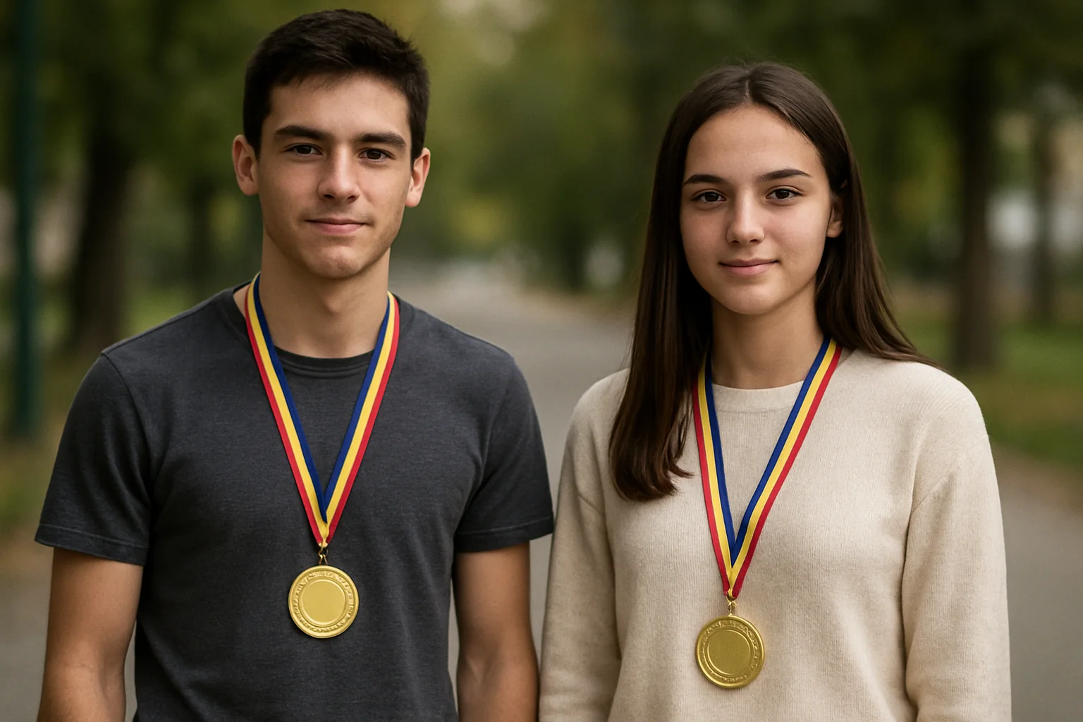 Doi elevi din Sibiu, campioni la sport și cu media 10