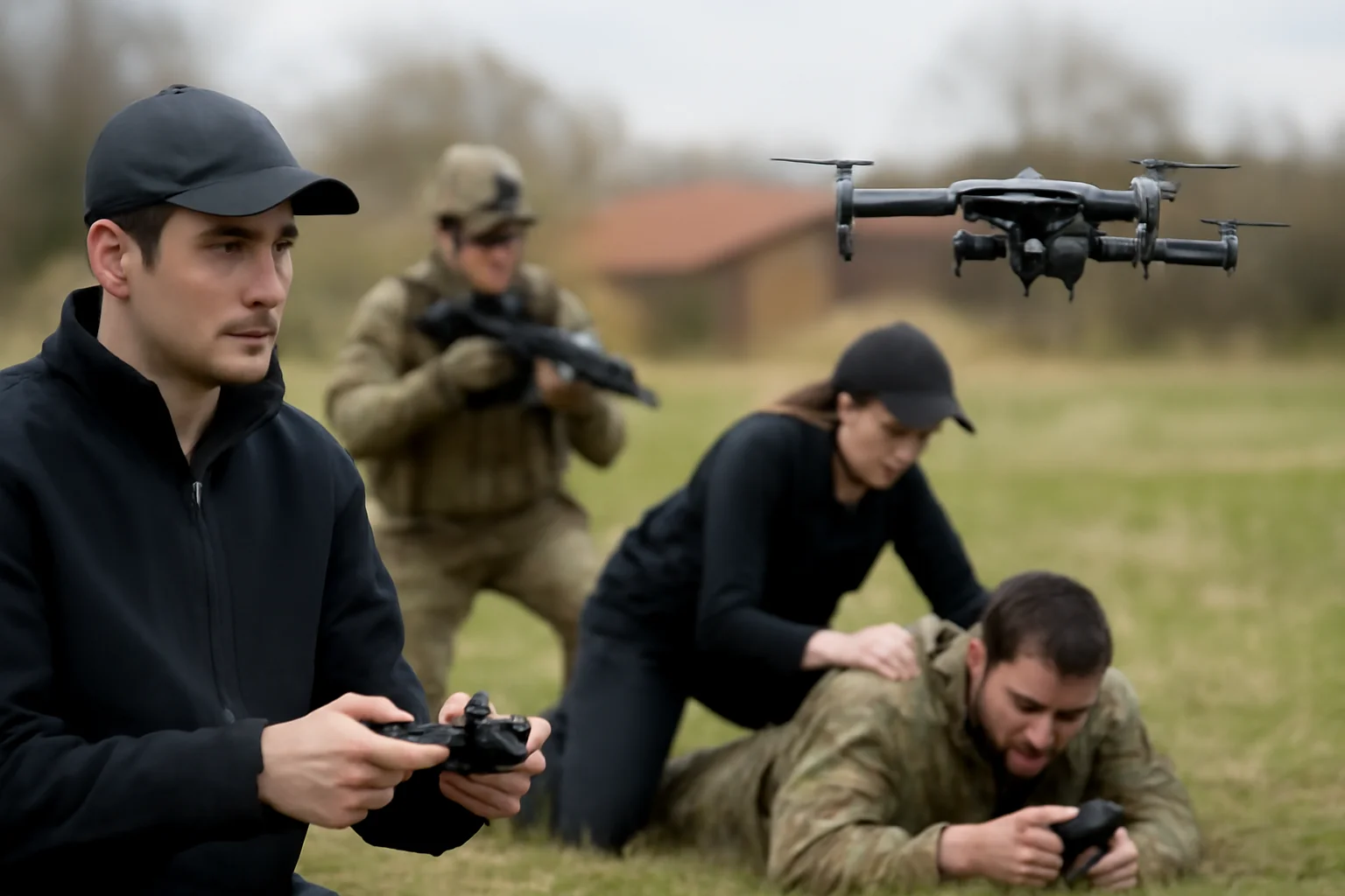 Dronele de la Sibiu: studenții AFT exersează scenarii reale