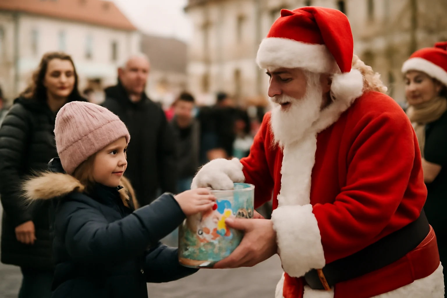 Fii Moș Crăciun pentru o zi – Împreună pentru o cauză bună
