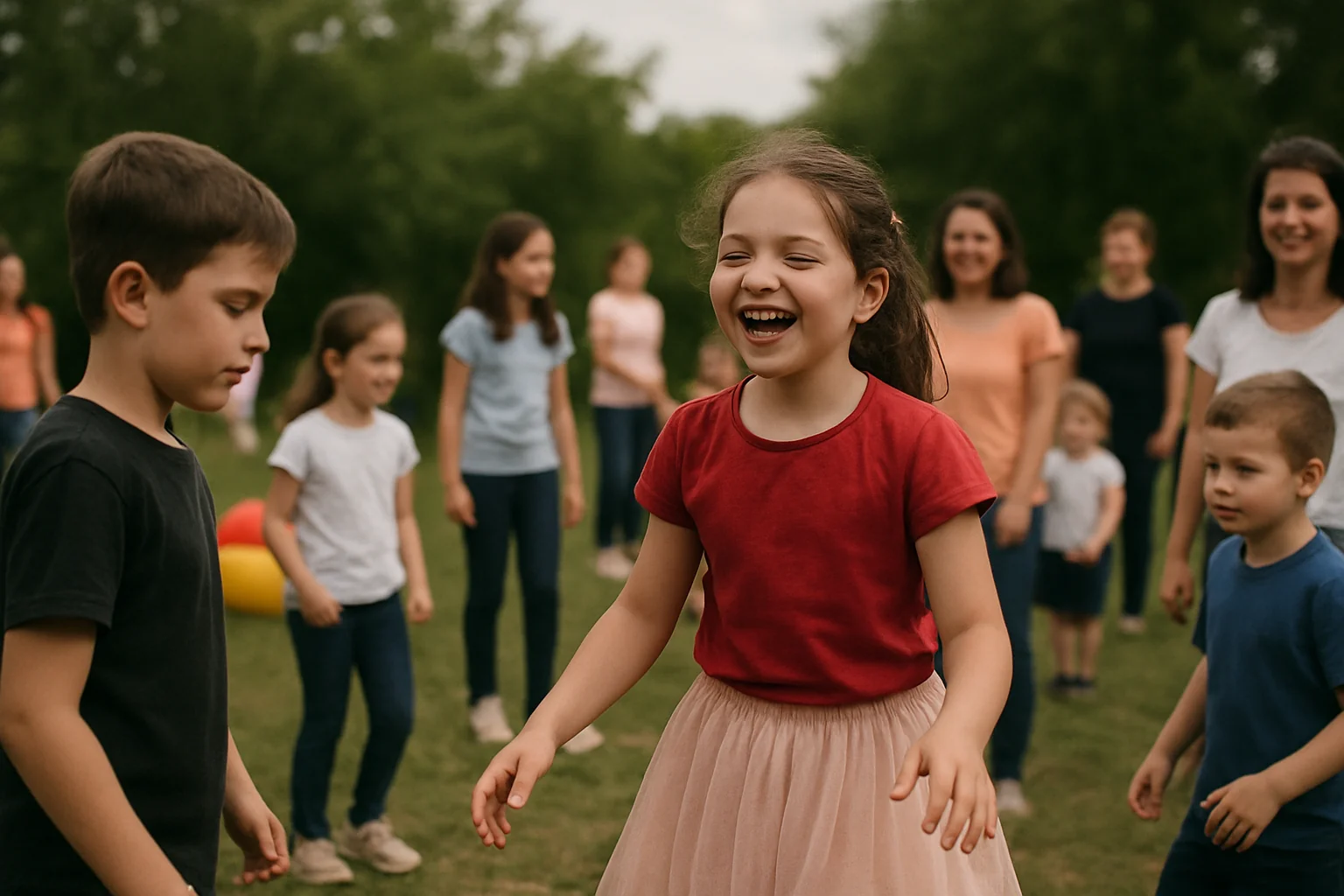 Inaugurare clădire sportivă de Ziua Copilului
