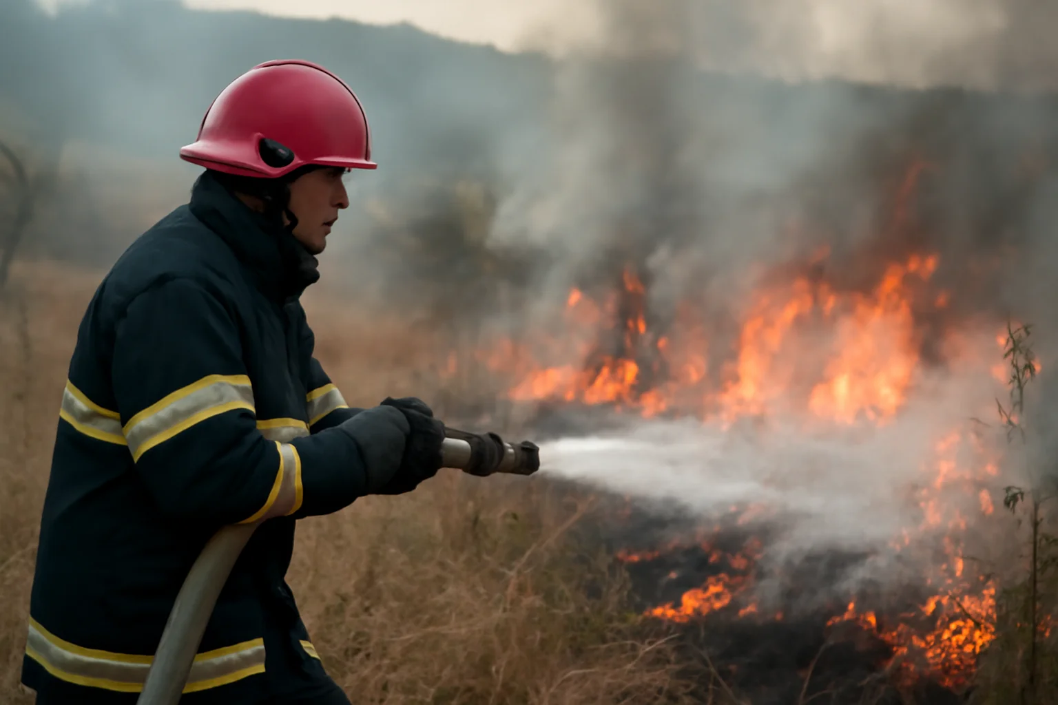 Incendii de vegetație în Sibiu: peste 130 de cazuri raportate