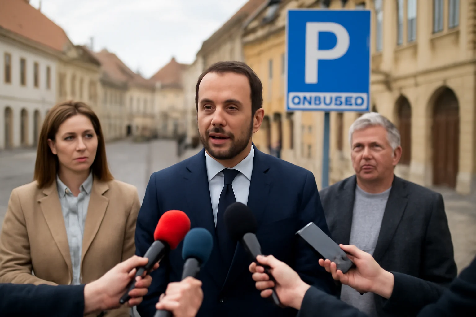 Inițiativă nouă la Sibiu pentru gestionarea locurilor de parcare din zona centrală