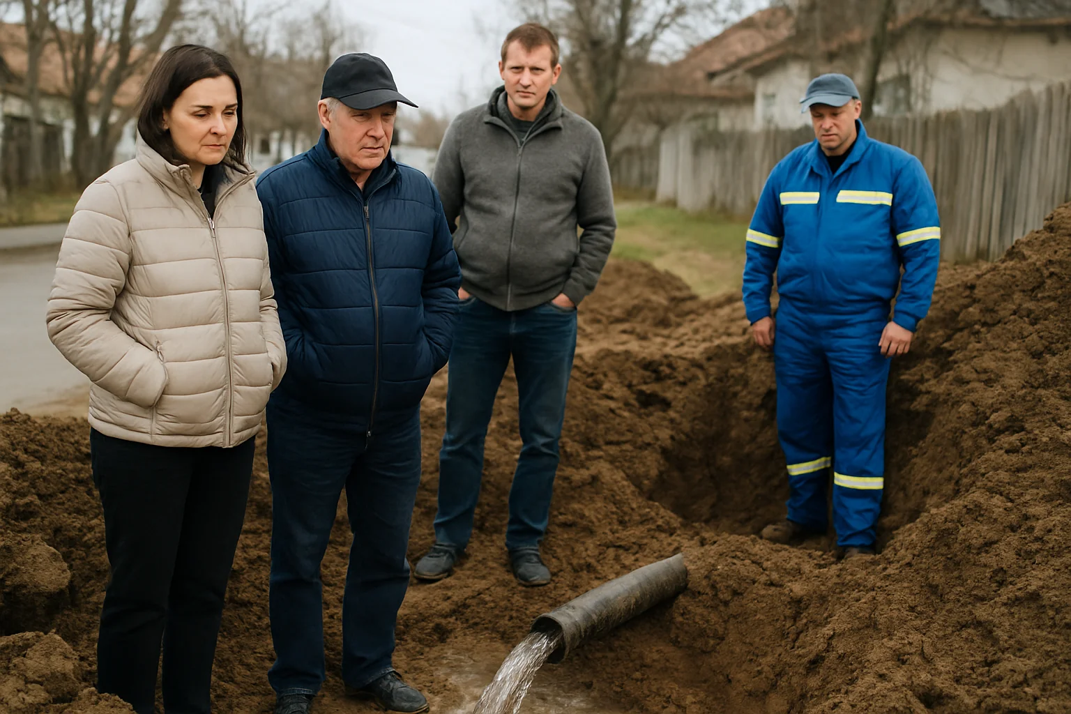 Întrerupere apă în Racovița marți: Avarie la conductă