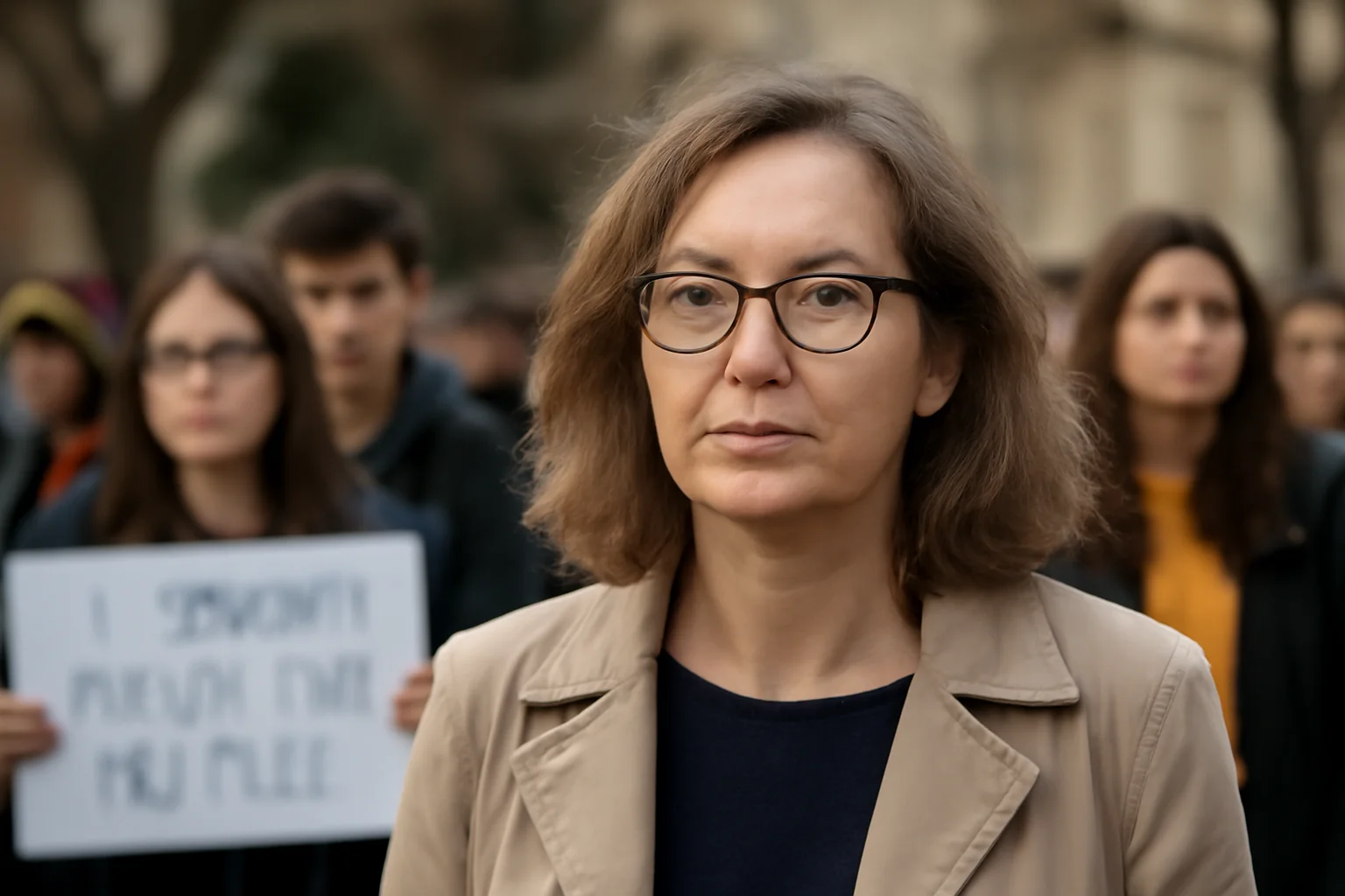 ISJ Sibiu: profesoara verificată după acuzația privind protestul nu a încălcat neutralitatea politică