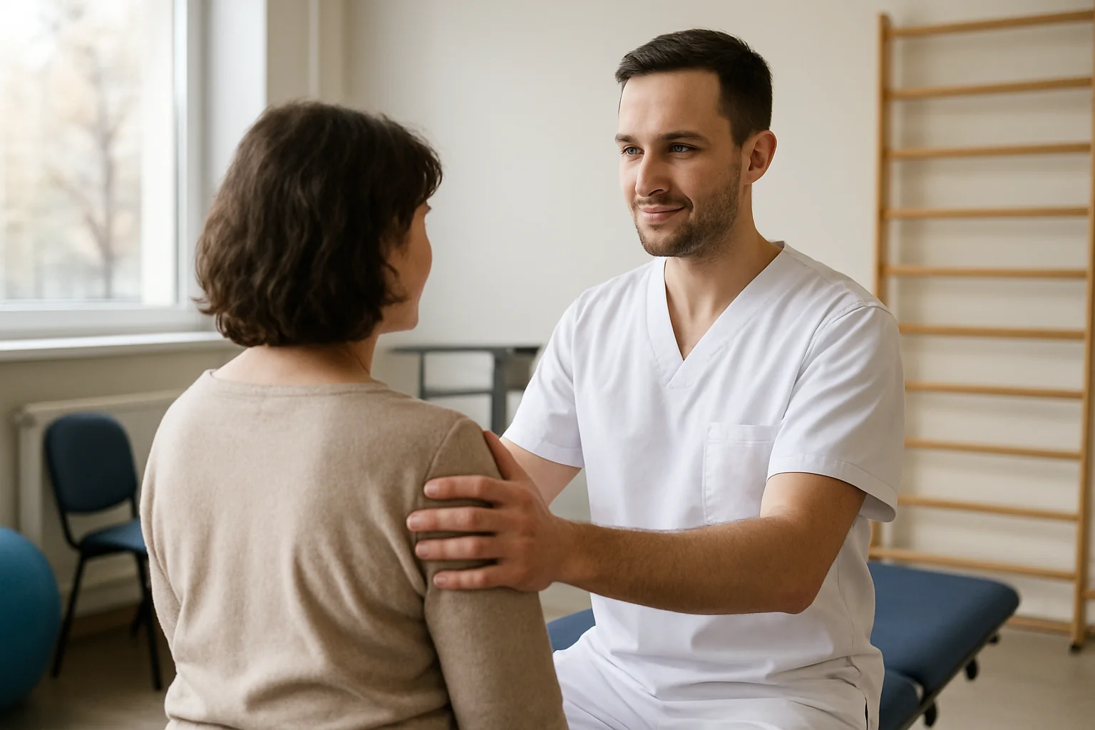 Kinetoterapeut nou la Spitalul de Pneumoftiziologie