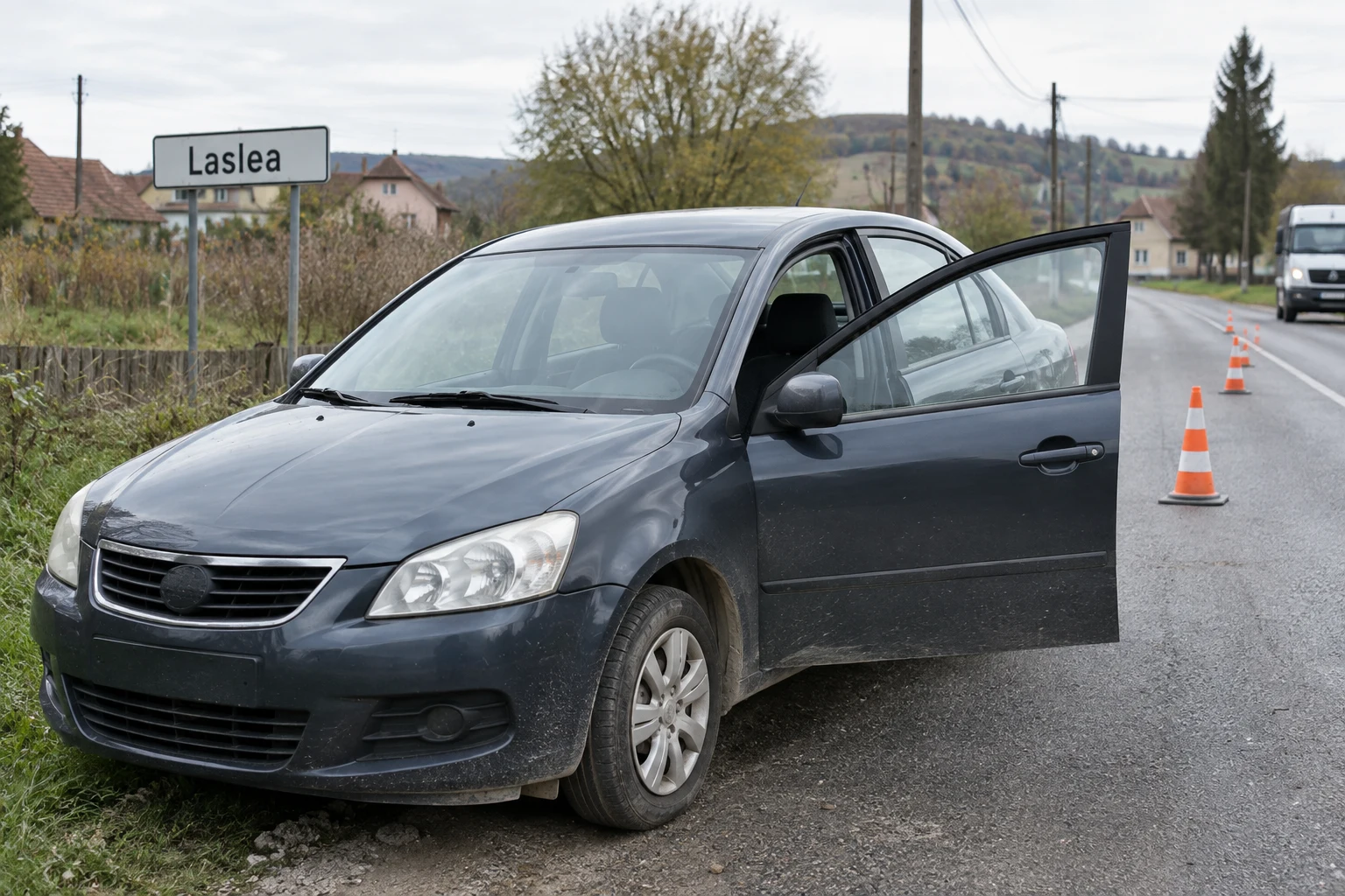 Laslea: minor de 15 ani la volan, fără permis — dosar și pentru cel care i-a dat mașina