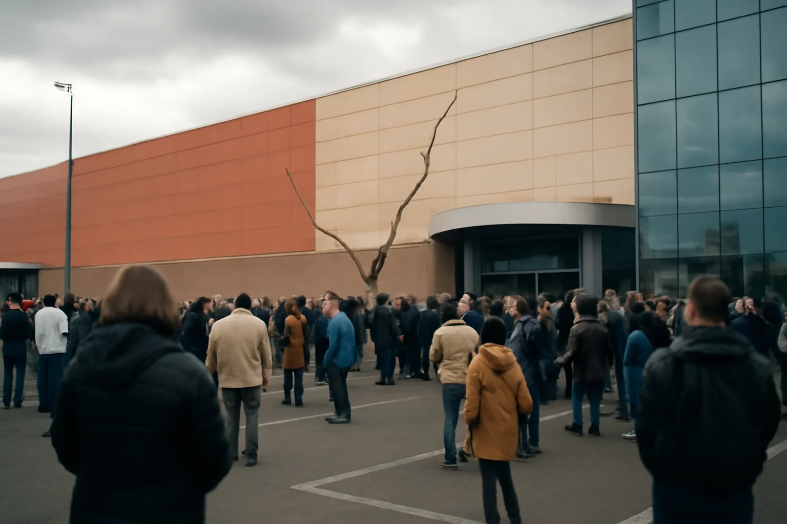 Mall din Sibiu evacuat preventiv după o fisură la instalația frigorifică