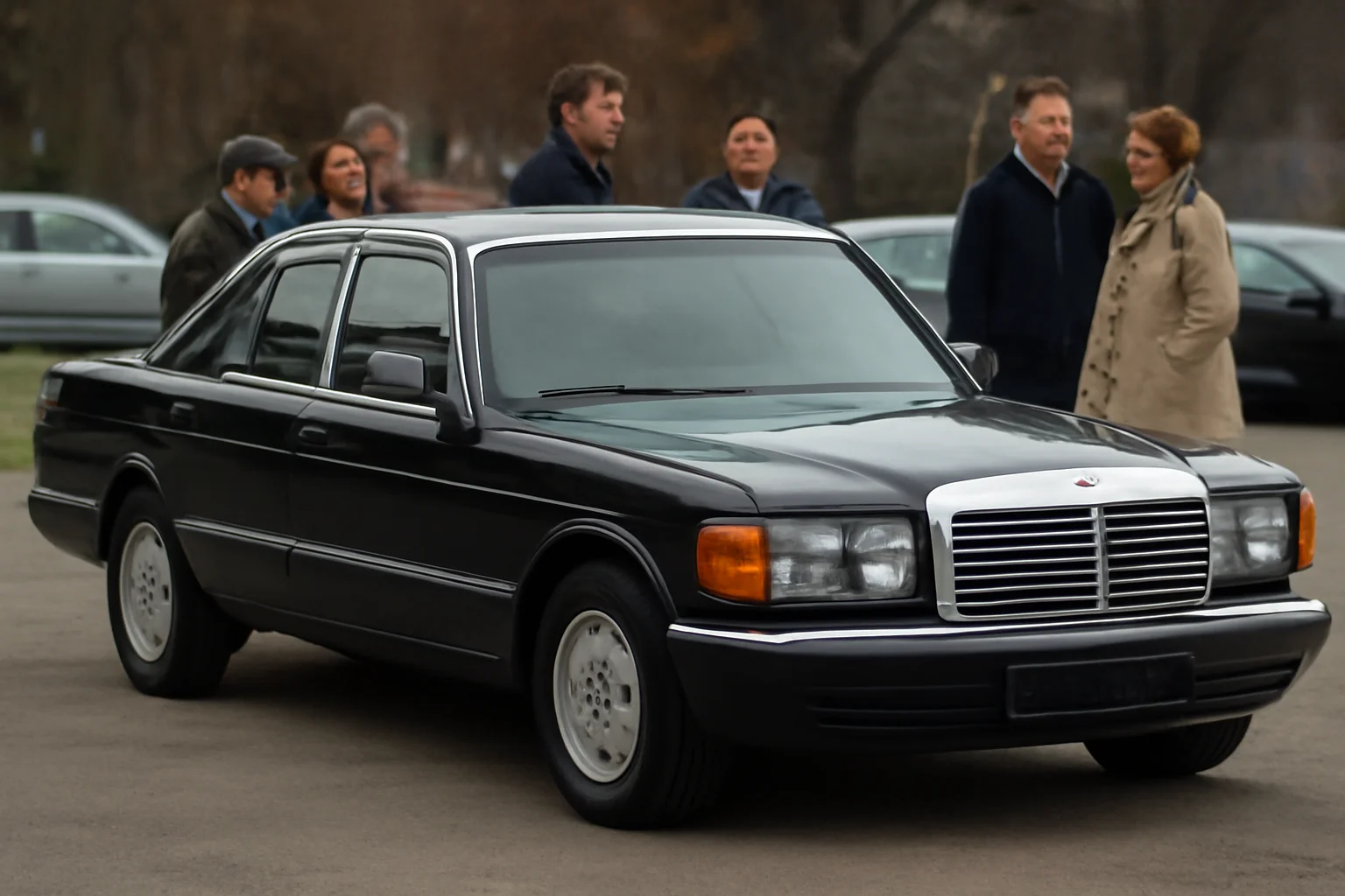 Mașina de protocol folosită de Klaus Iohannis la Primăria Sibiu, scoasă la licitație publică