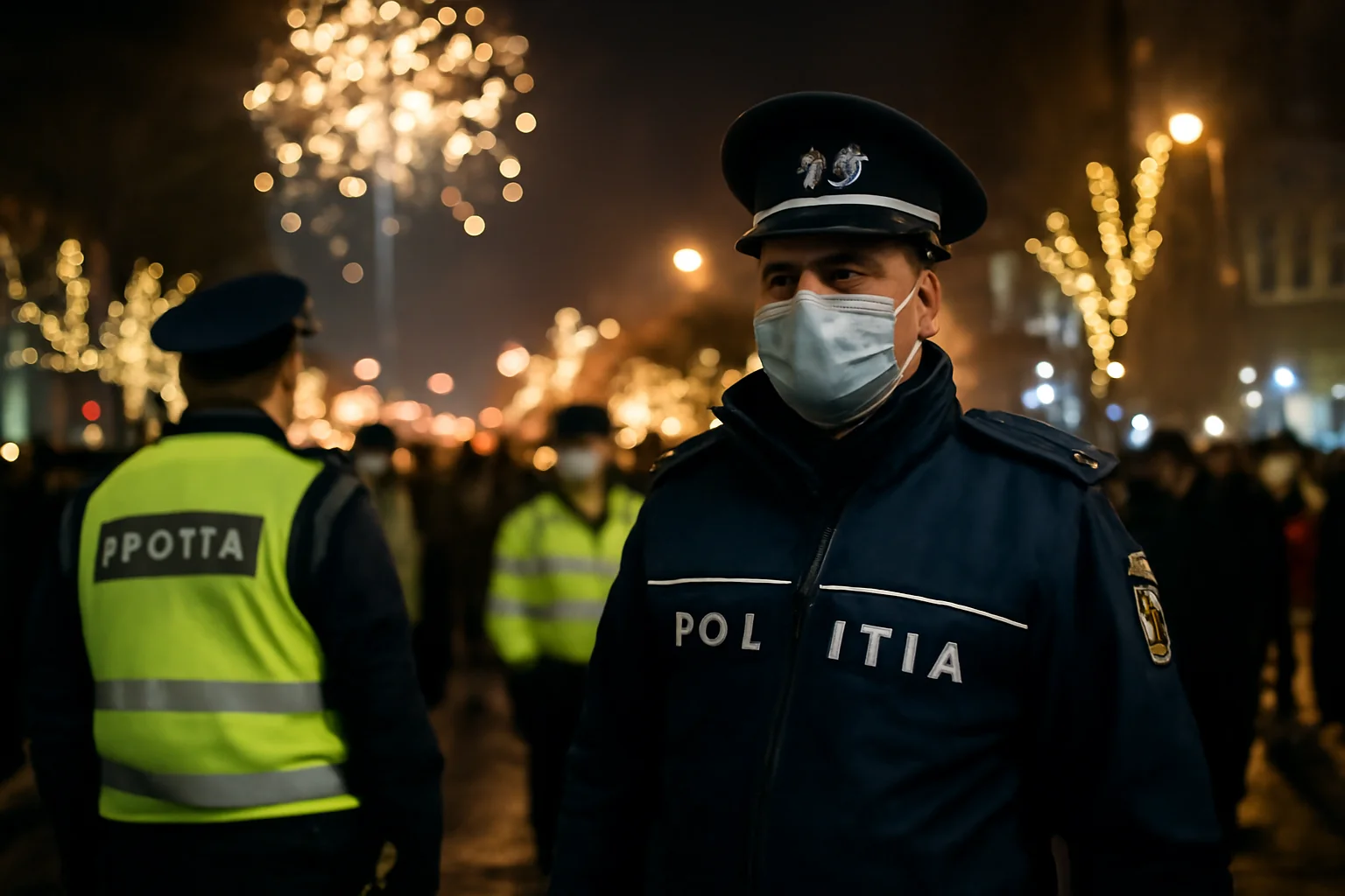 Măsuri de siguranță anunțate de Poliția Sibiu pentru noaptea de Revelion