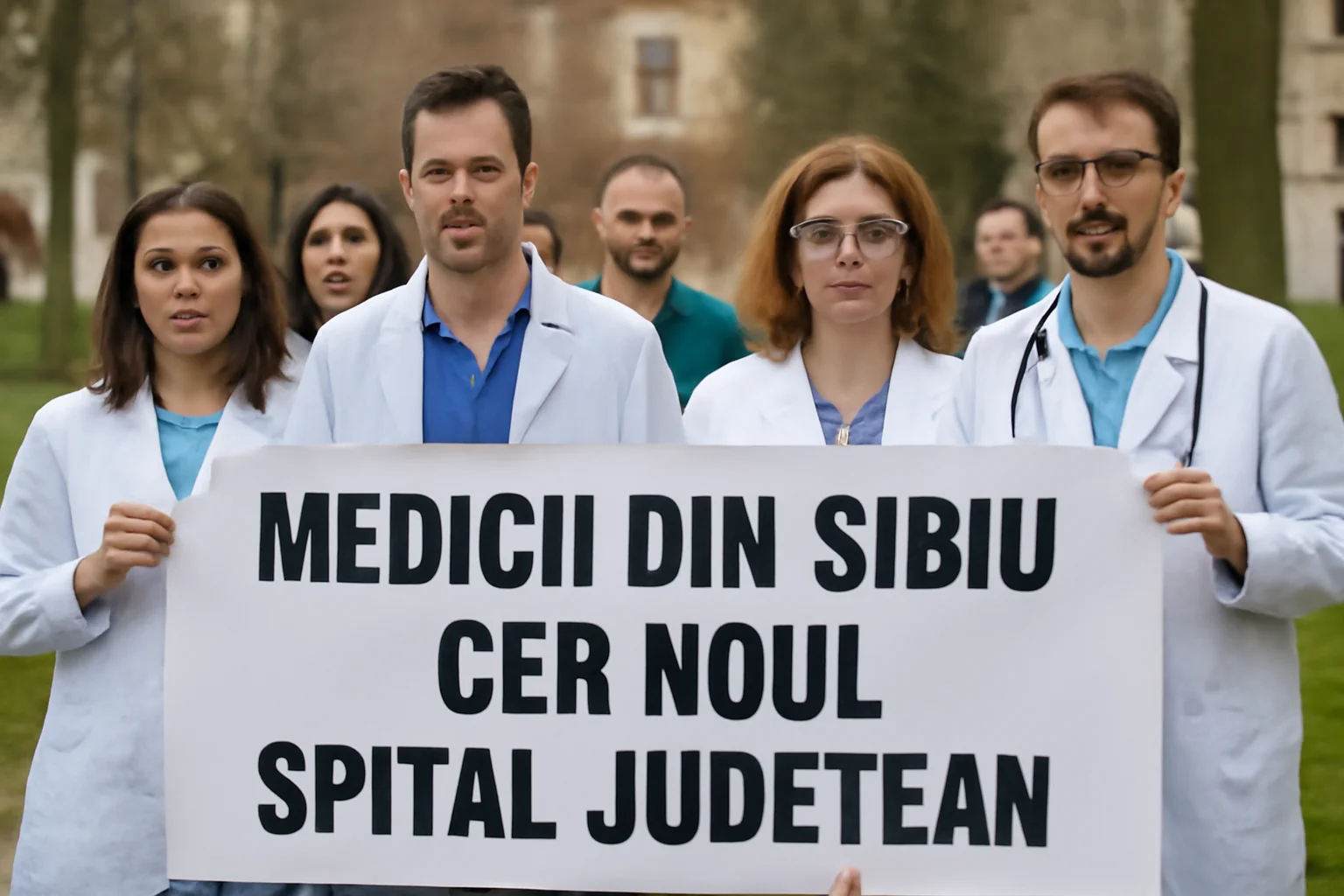 Medicii din Sibiu reiau public apelul pentru noul Spital Județean