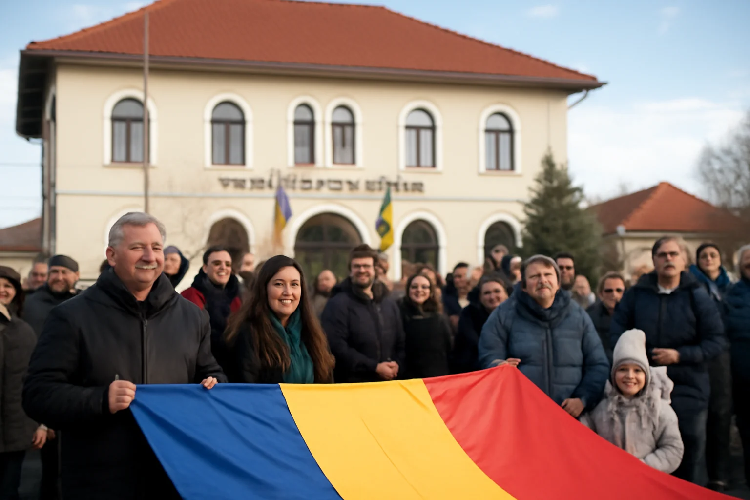 Mesaj al Primăriei Turnu Roșu de Ziua Unirii, cu accent pe coeziune comunitară la Sibiu