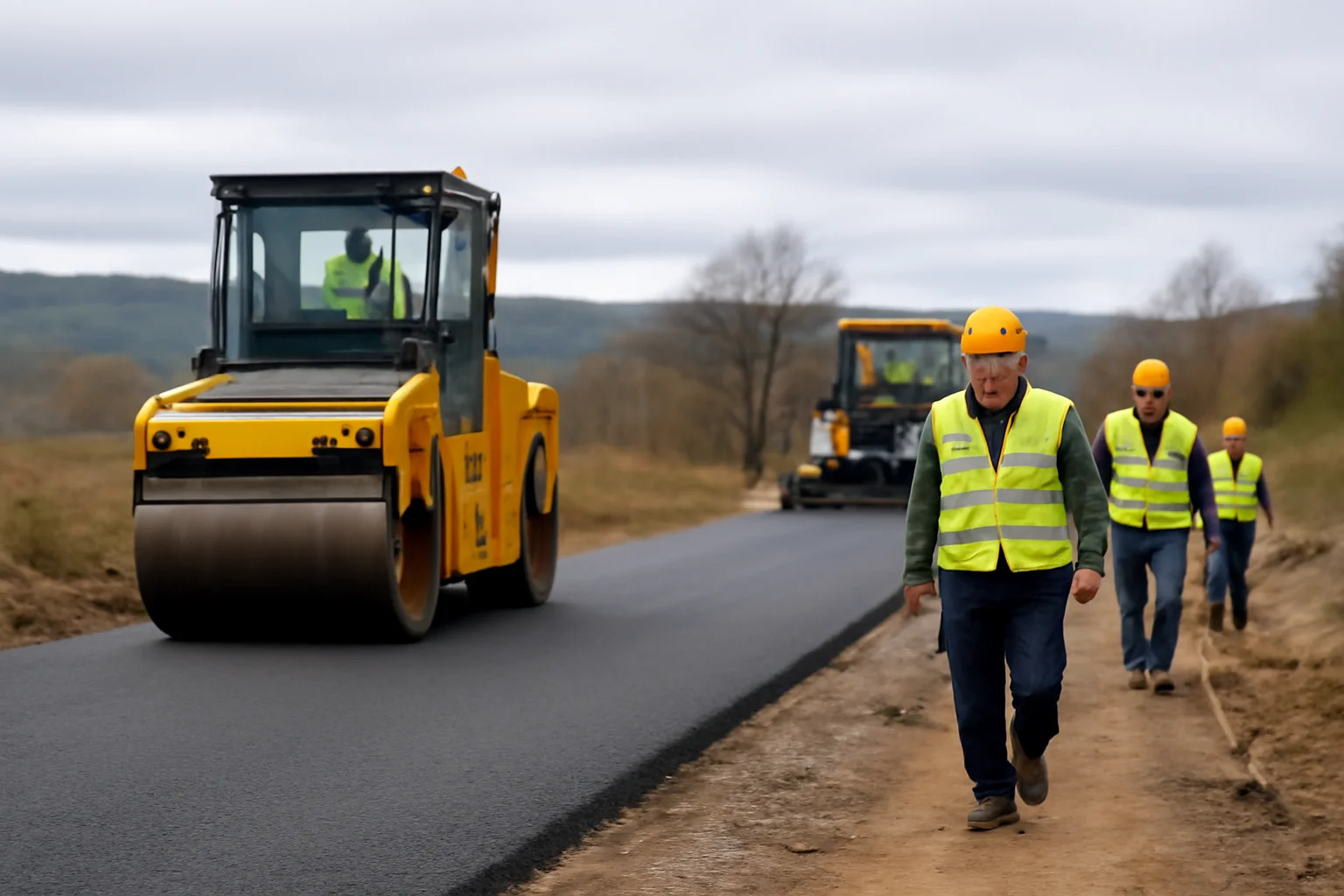 Modernizarea drumului DC 73 Lotrioara din județul Sibiu a ajuns la 60% și are termen de finalizare în 2026