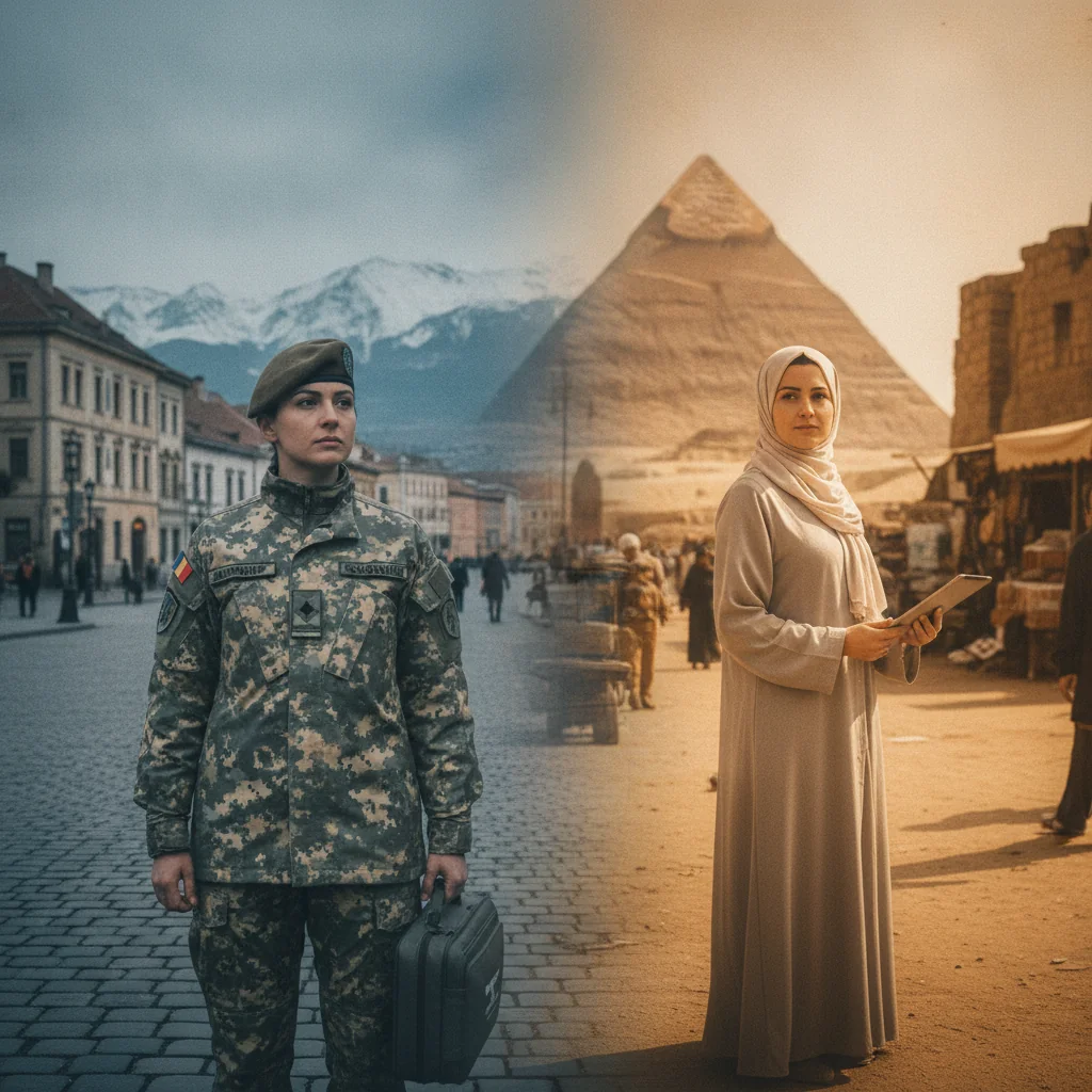 Mona Țăroi, medic militar din Sibiu: între copilăria din oraș și legătura cu Cairo