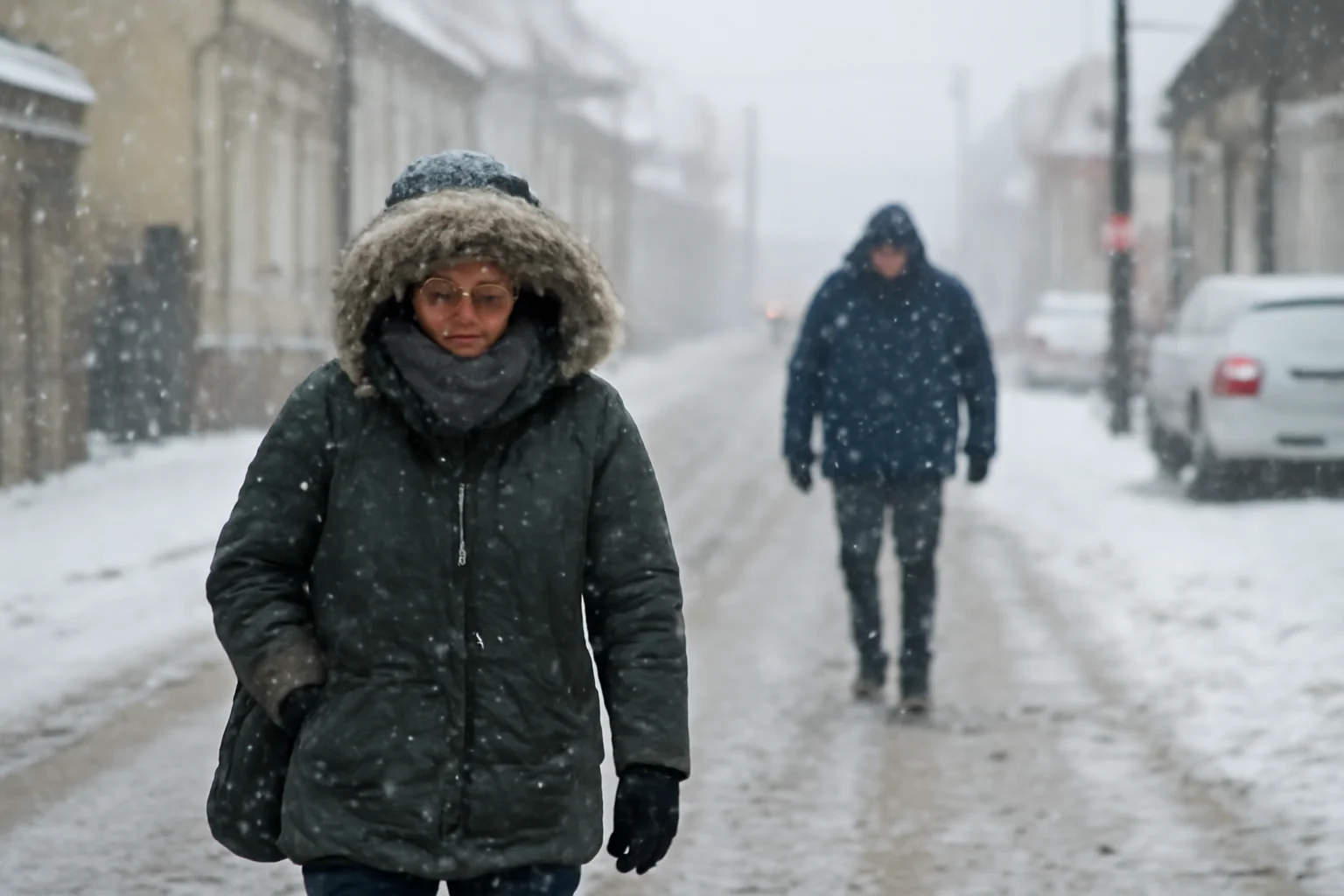 Ninsori și viscol anunțate în mai multe zone ale țării: Sibiu vizat de posibile efecte