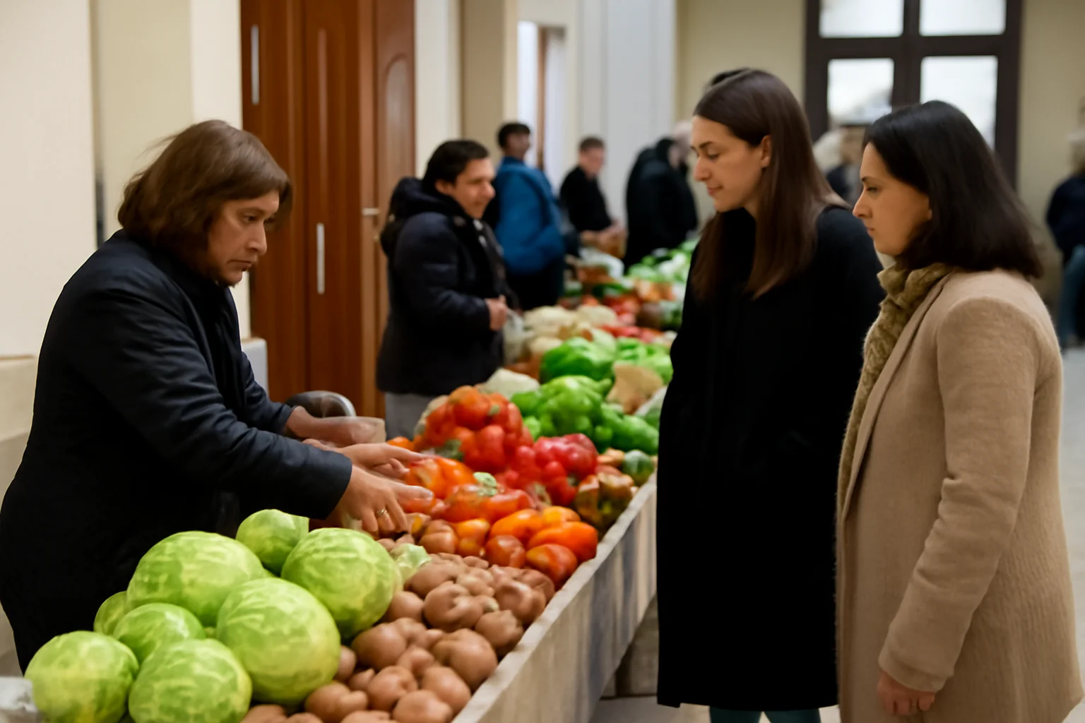 Piața volantă „Piața la birou” revine la Consiliul Județean Sibiu din 16 ianuarie 2026