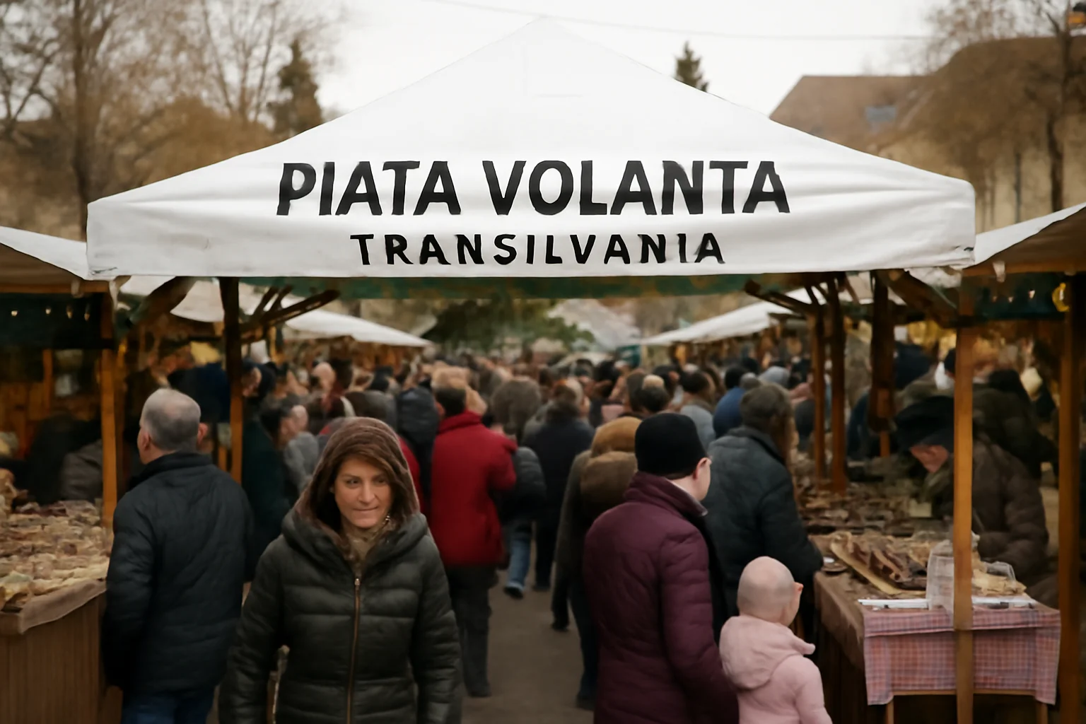 Piața Volantă Transilvania se deschide înainte de sărbătorile de Crăciun