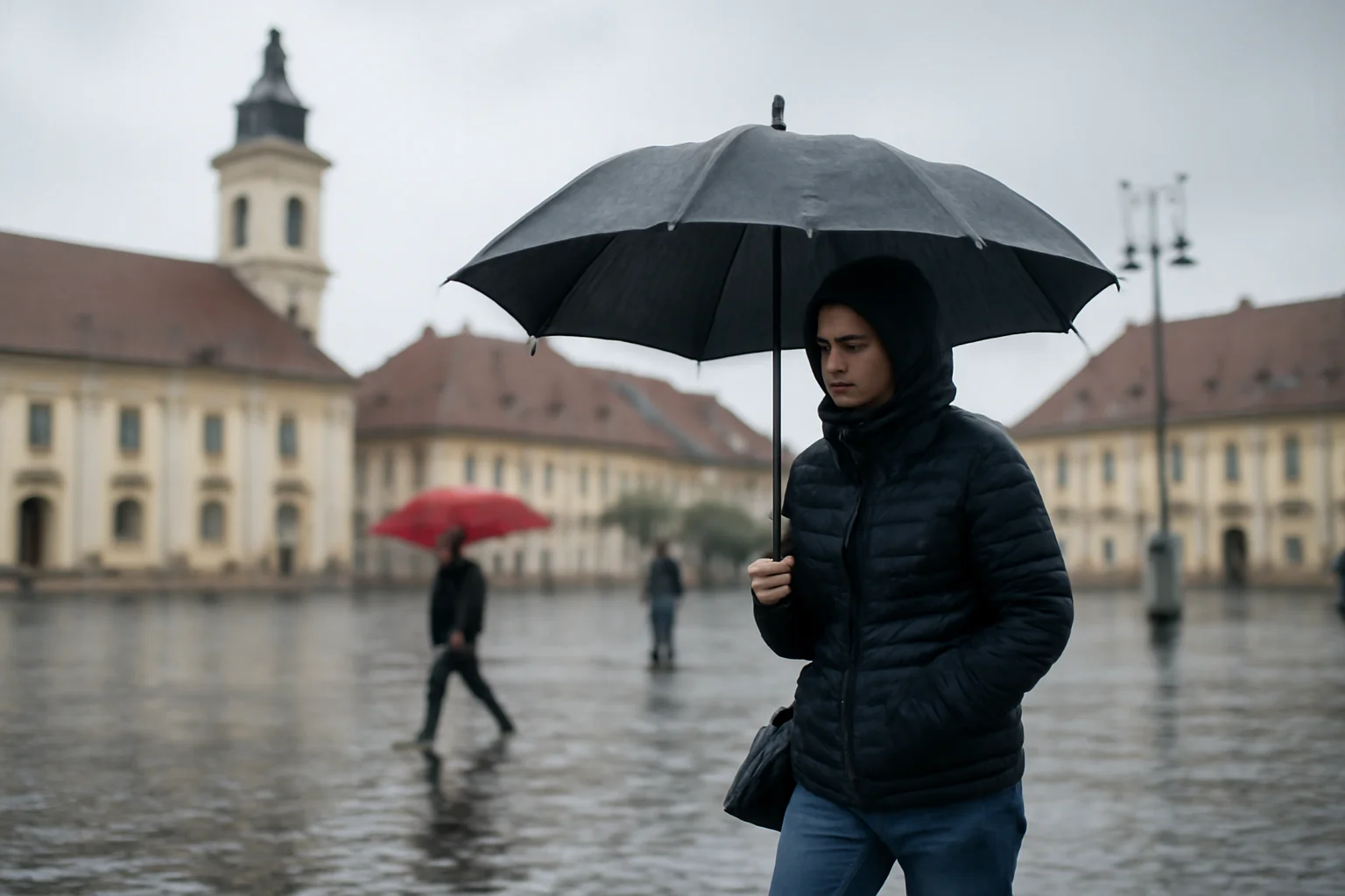 Ploi și temperaturi moderate anunțate la Sibiu pentru 15 februarie 2026