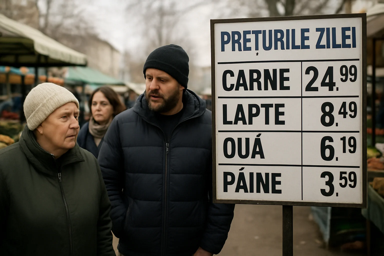 Prețurile zilei în România – 2026-03-25