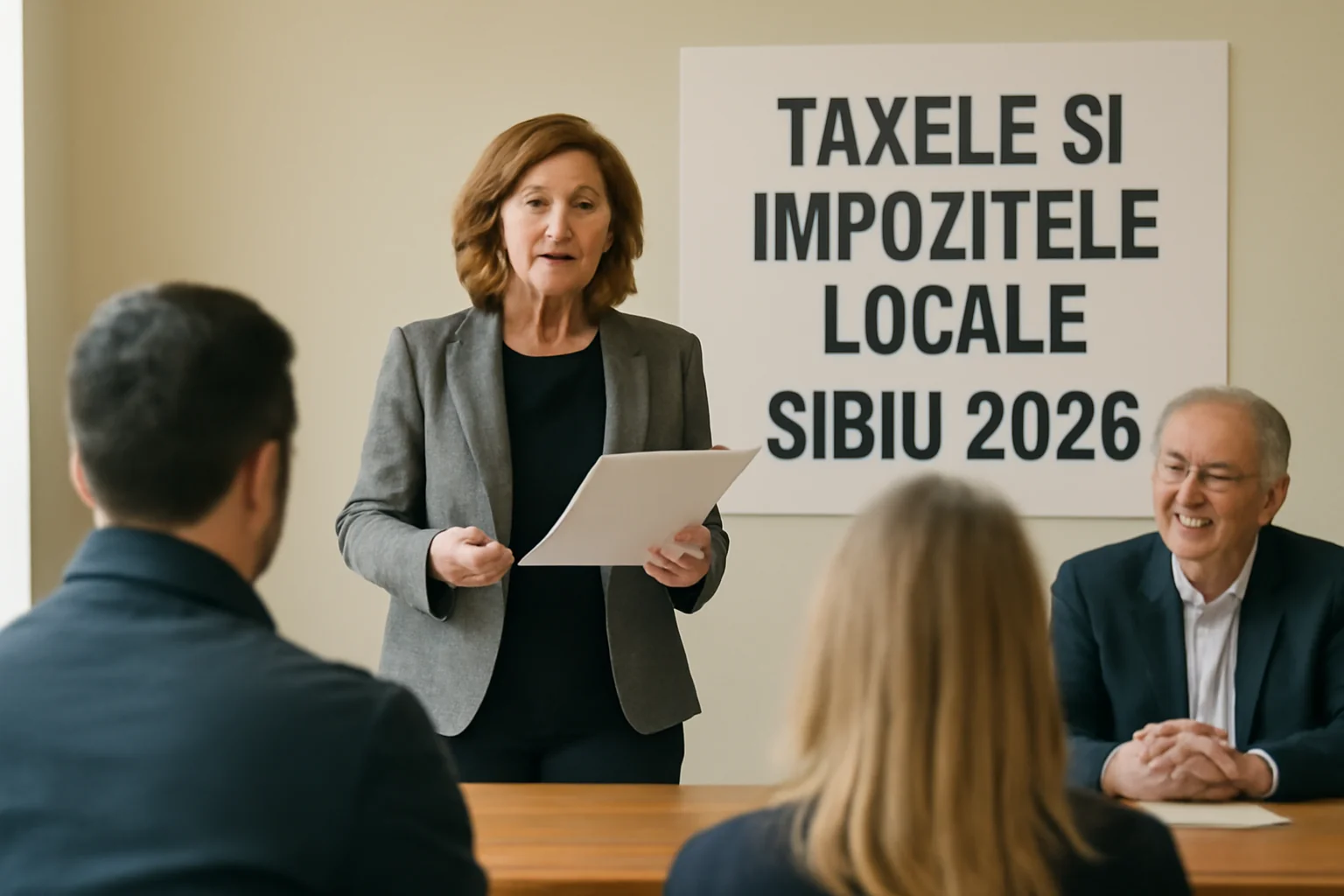 Primăria Sibiu republică proiectul de hotărâre pentru taxele și impozitele locale 2026