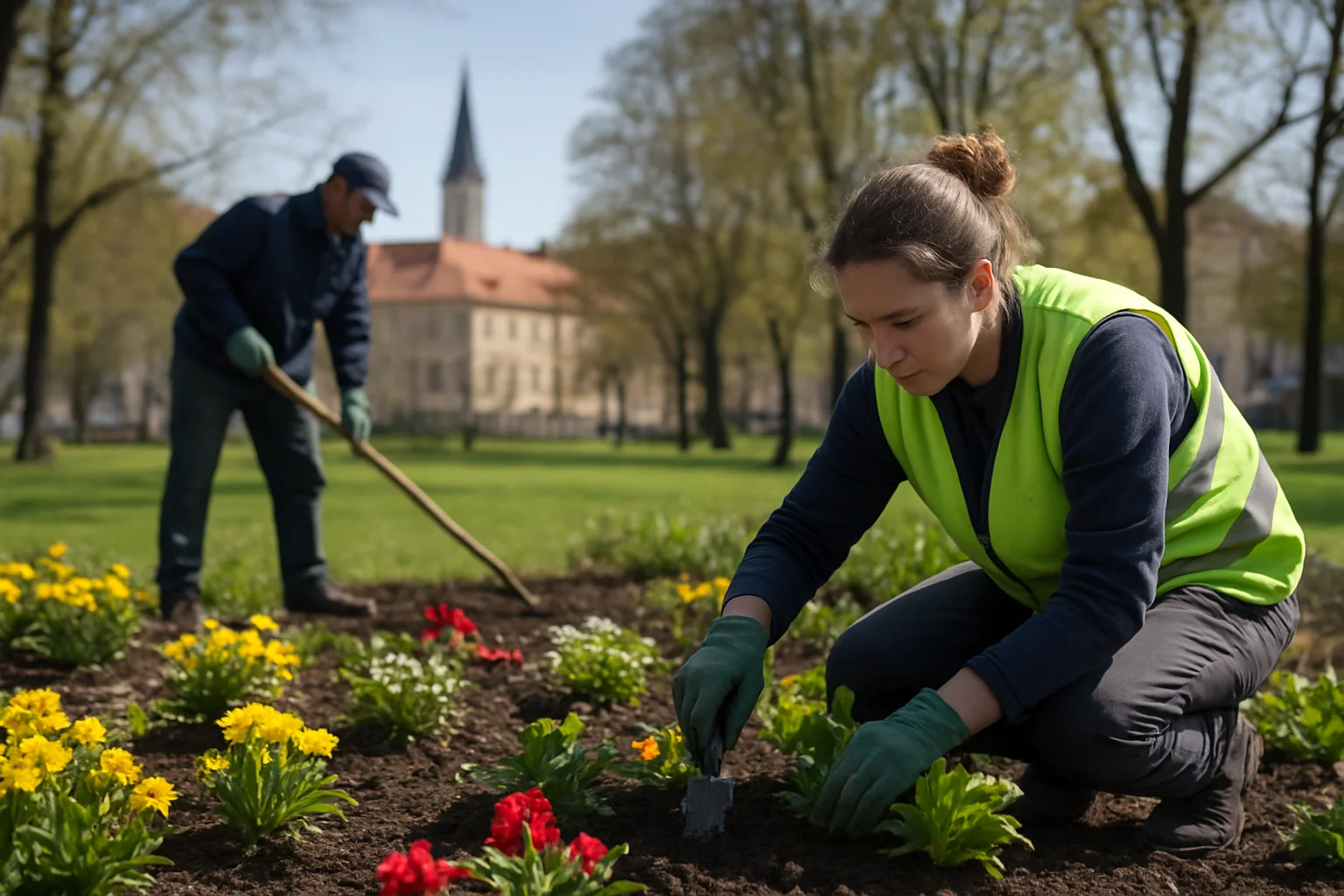 Primăvara la Sibiu: Îngrijirea spațiilor verzi și pregătirea grădinii pentru sezonul cald