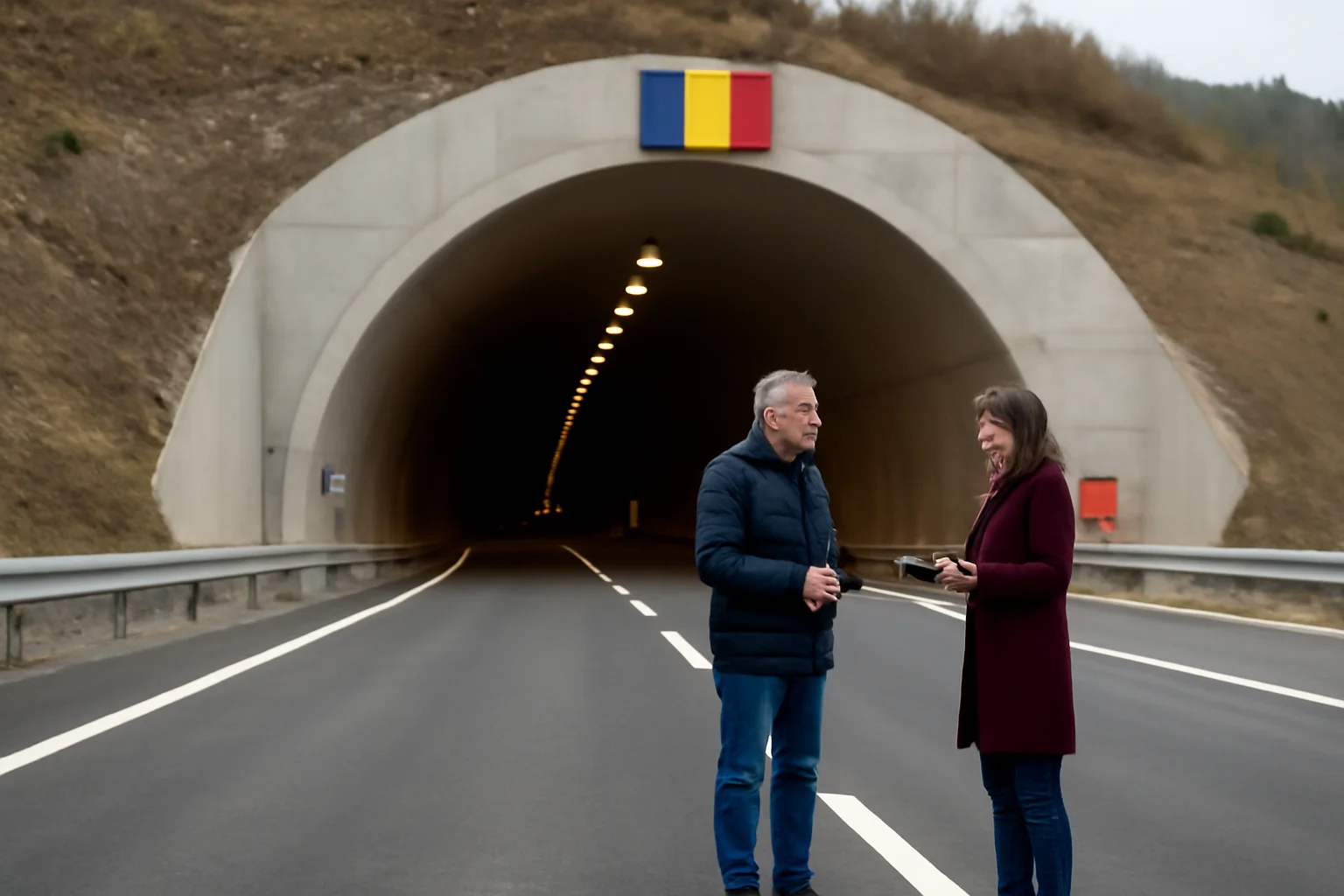 Primul tunel rutier de autostradă care va deservi și zona Sibiu, estimat pentru deschidere în august 2026