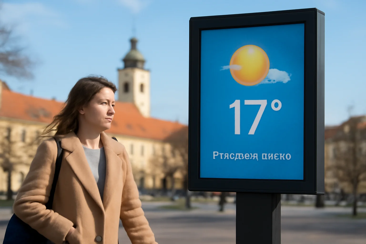 Prognoză meteo pentru Sibiu: ușoară încălzire și precipitații mixte în municipiu
