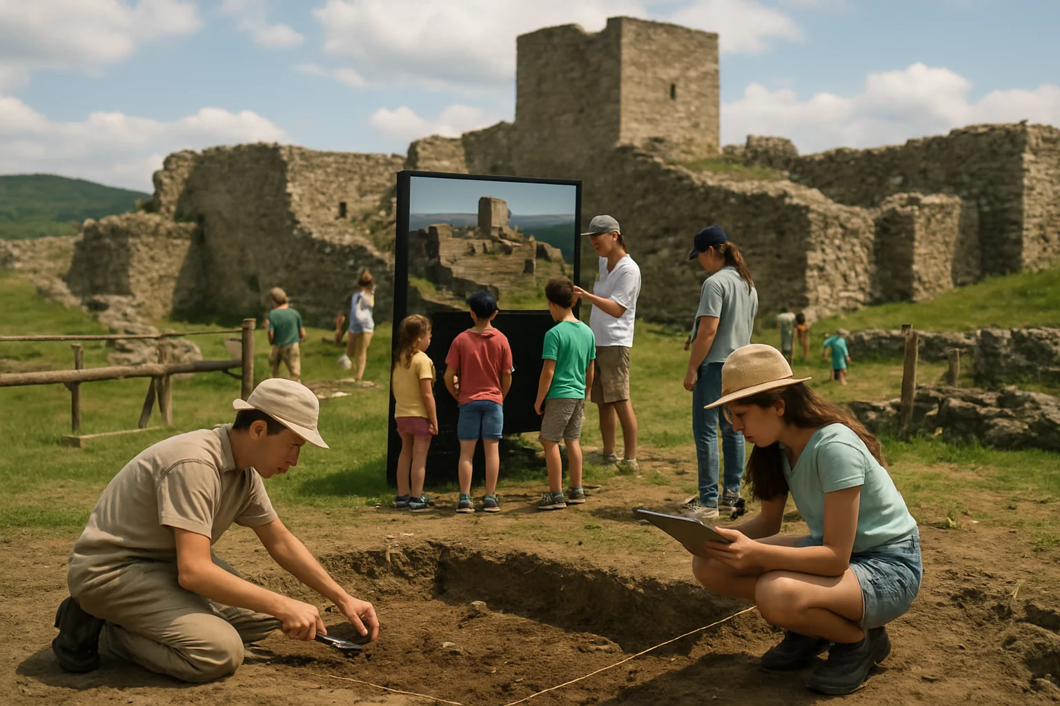 Program cultural amplu la Cetatea Tilișca în 2026