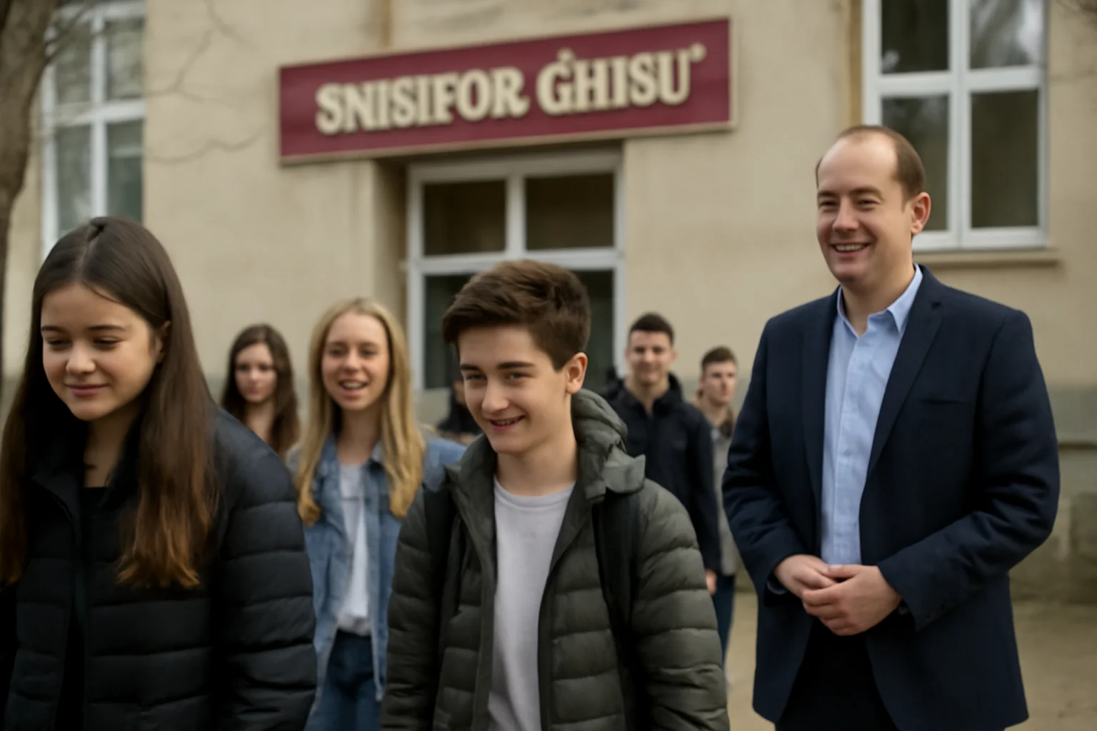 Program doar de dimineață la Liceul Onisifor Ghibu. Directorul spune că este o mare bucurie